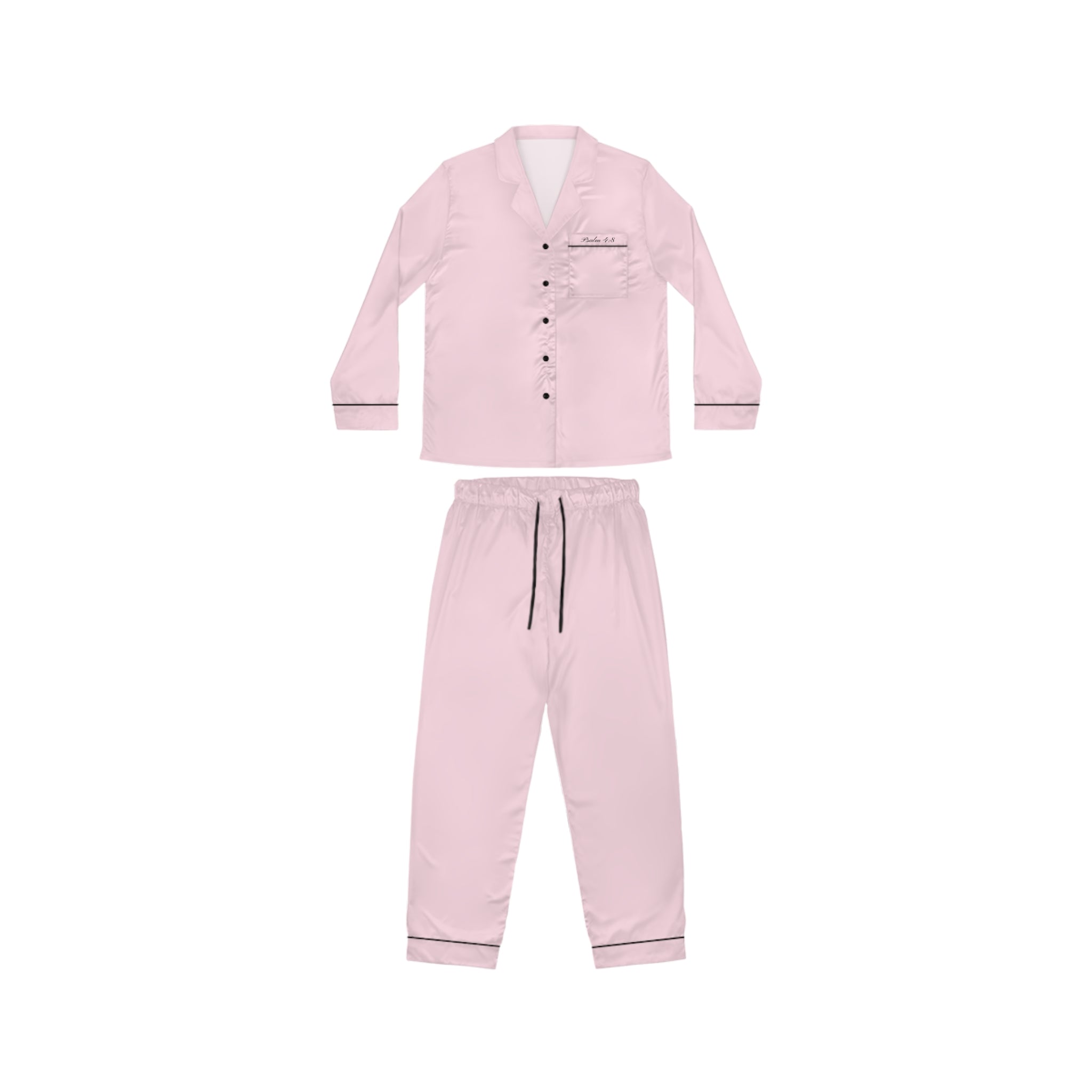 Psalm 4:8 Silk Pajamas