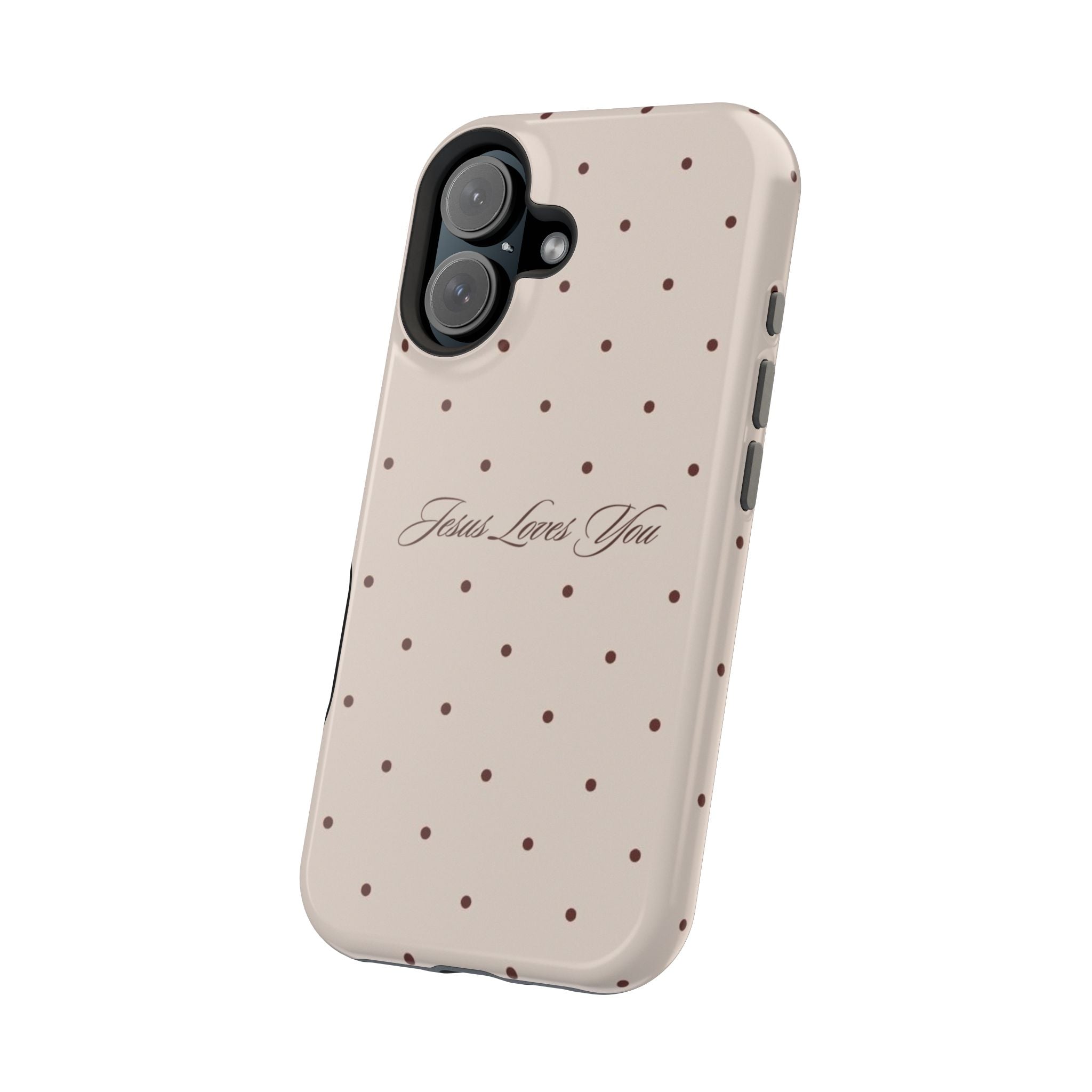 MagSafe Brown Polka Dot