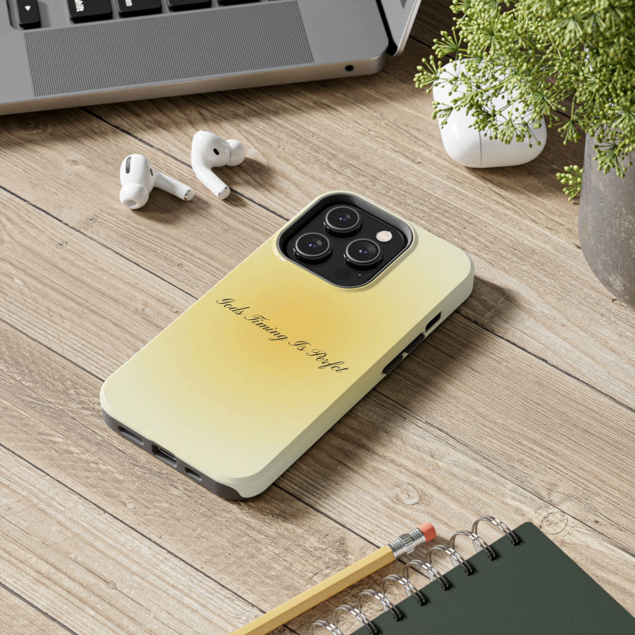 Yellow Ombre Phone case