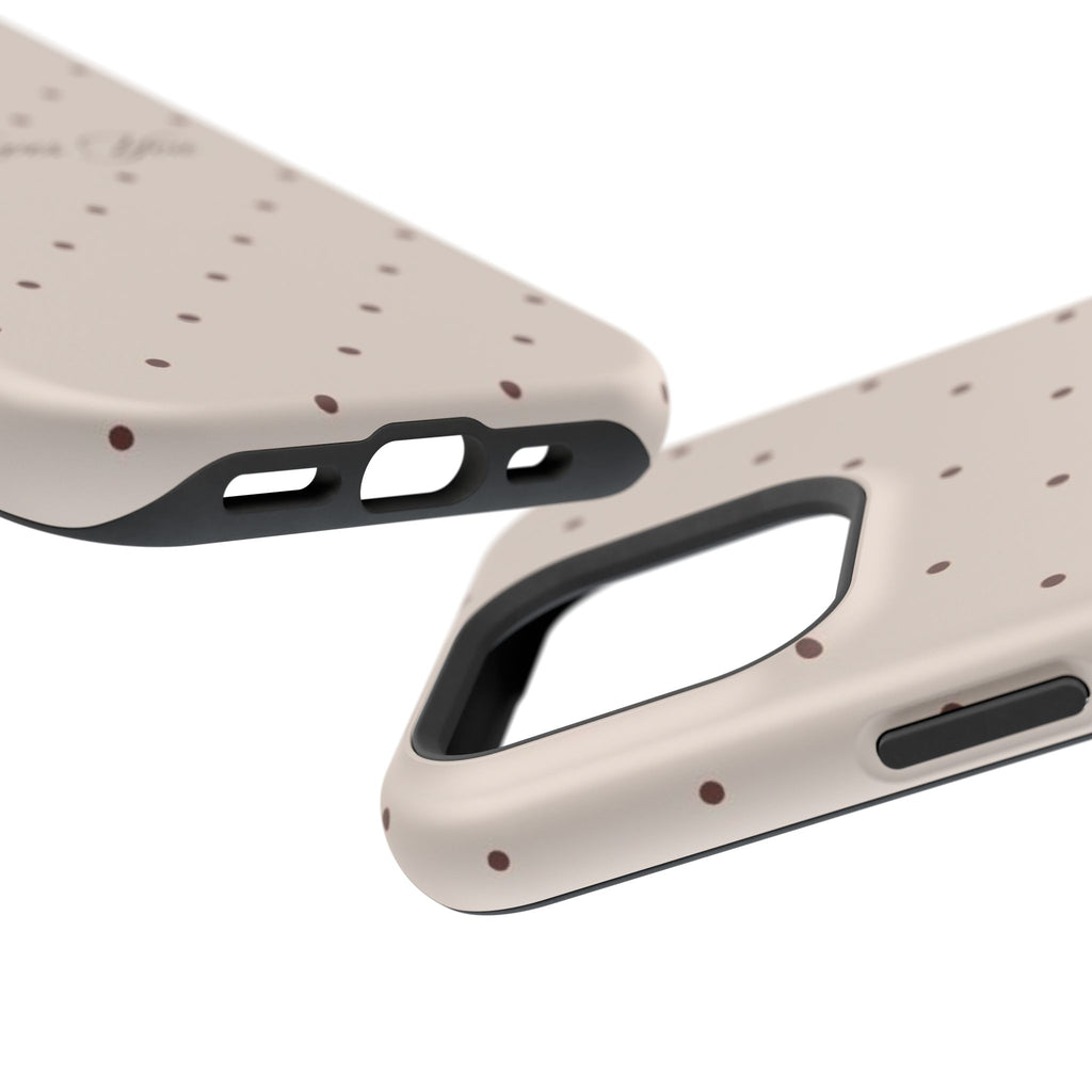 MagSafe Brown Polka Dot