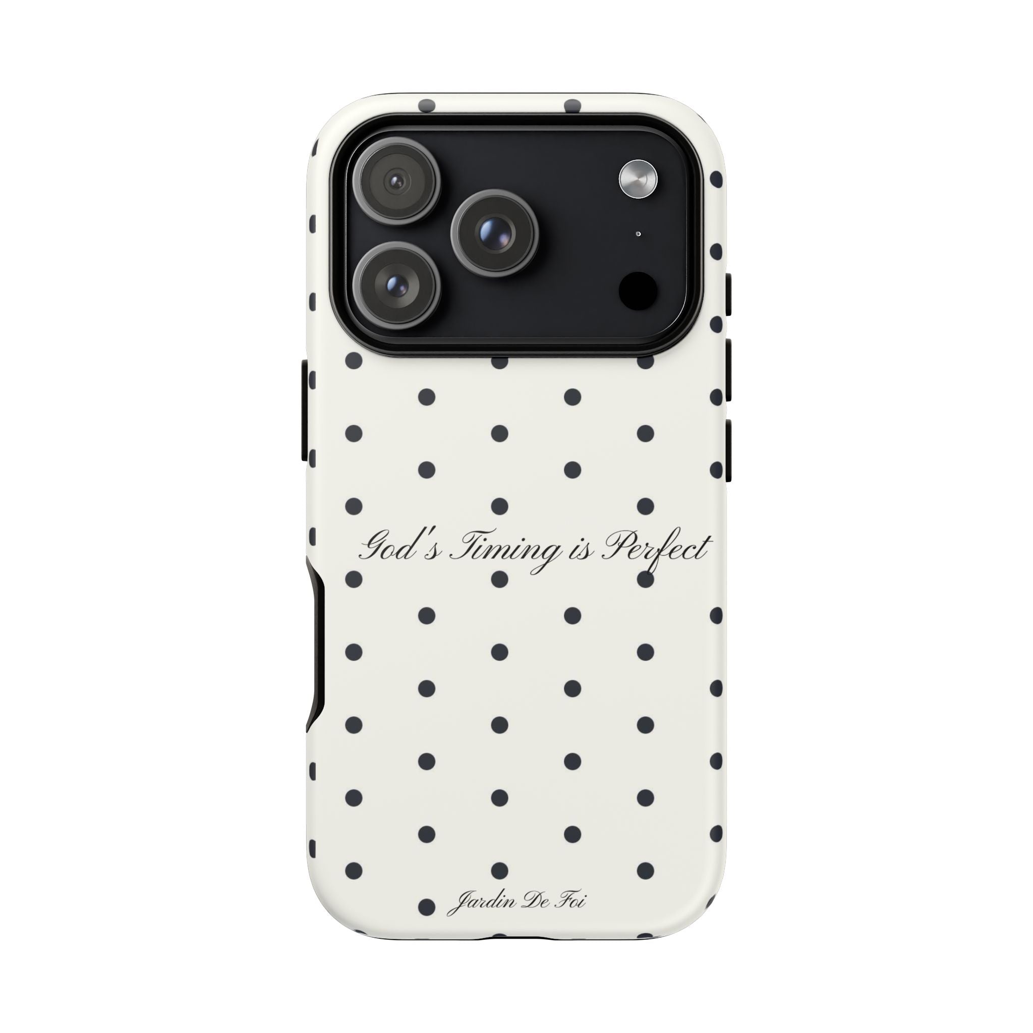 White Polka Dot Case