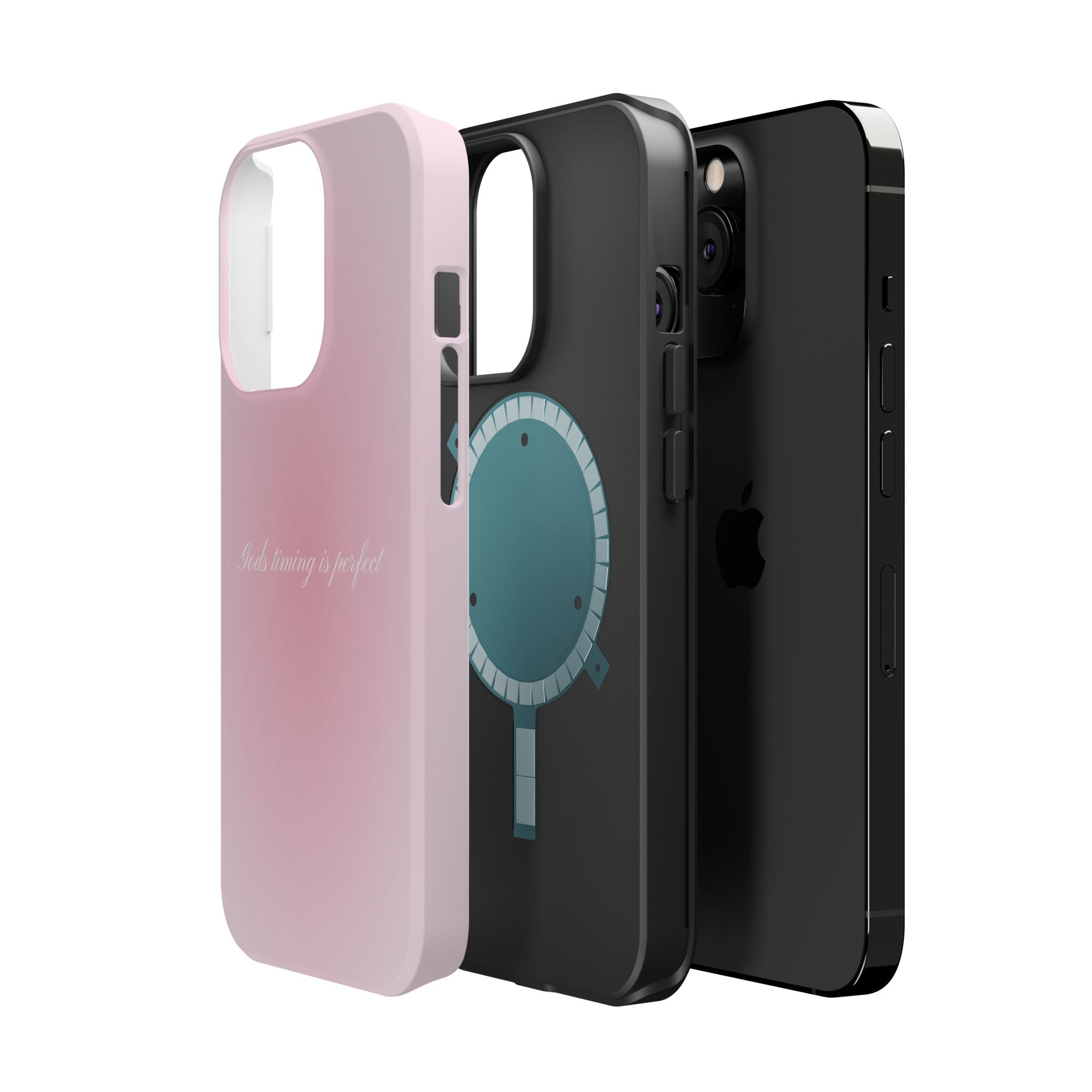 Magnetic impact-resistant case