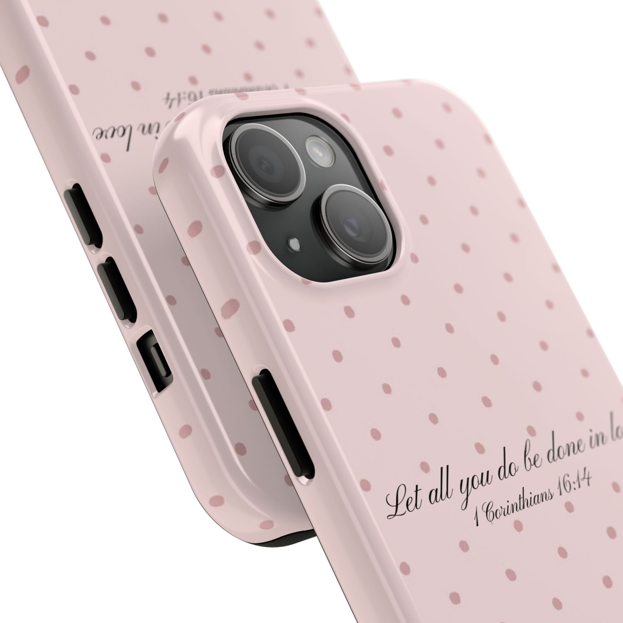 Pink Polka Dot Case