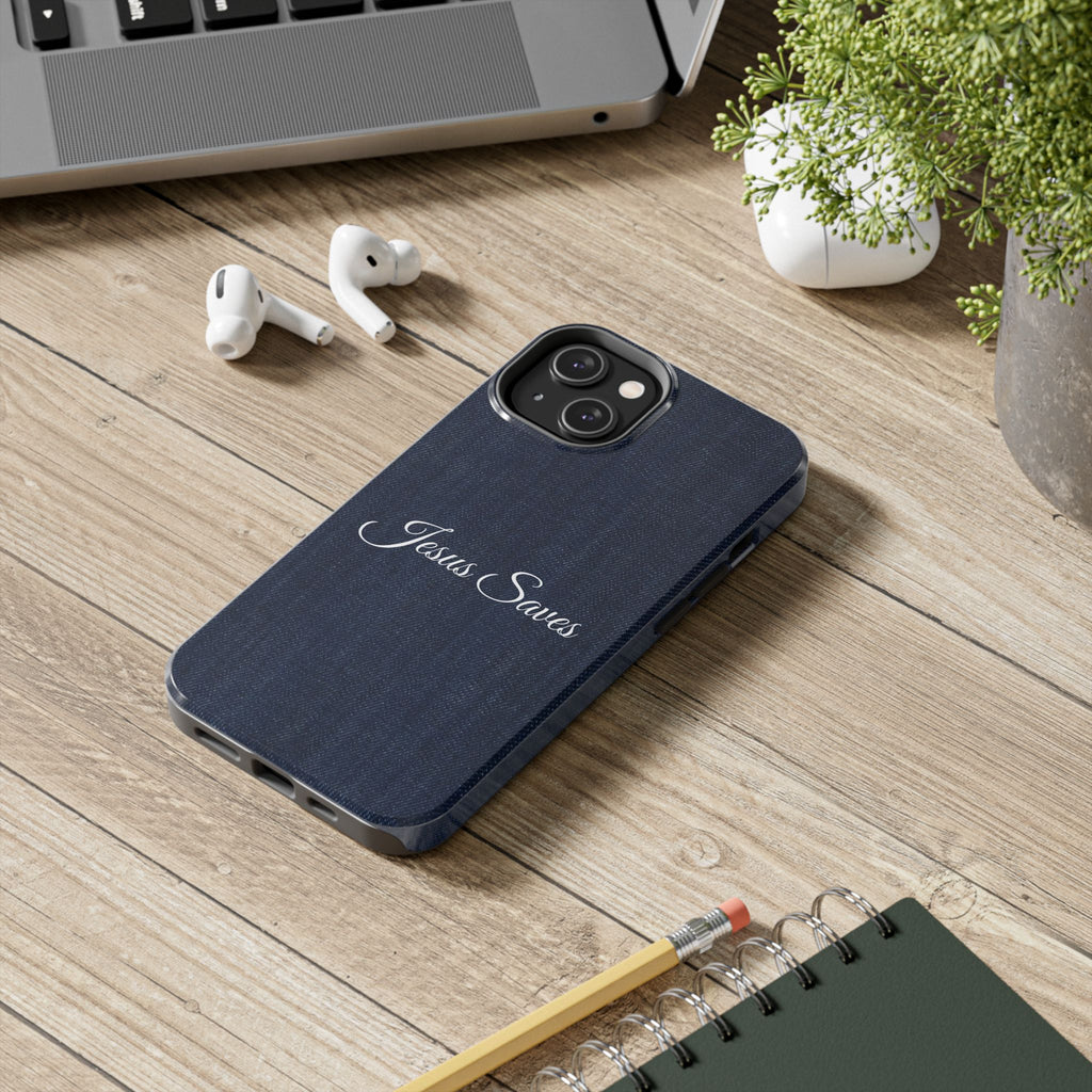 Jesus Saves Denim Case