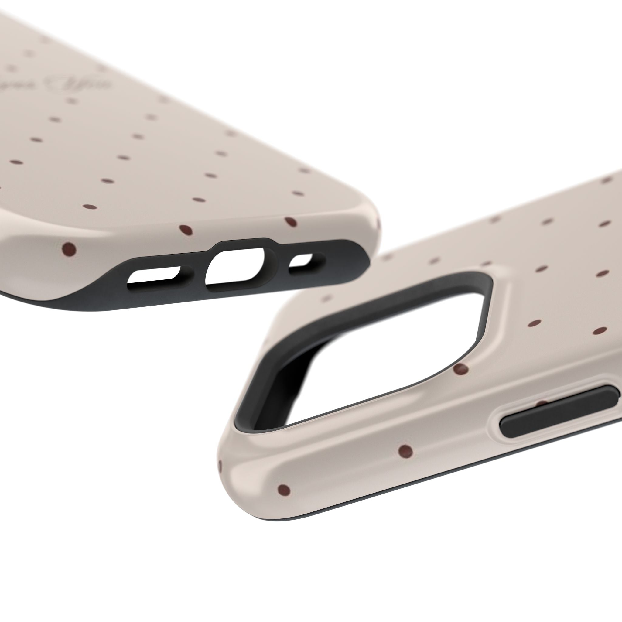 MagSafe Brown Polka Dot