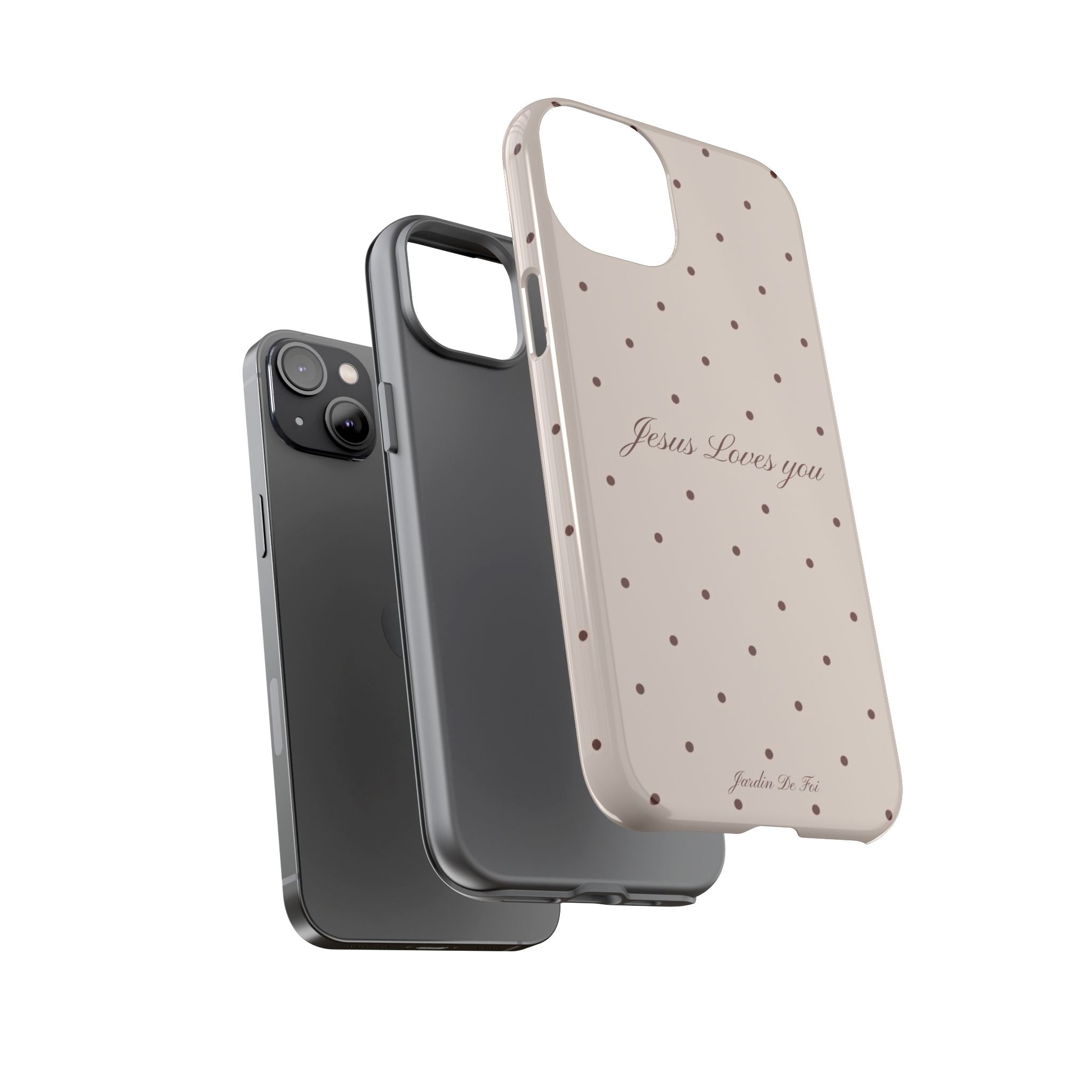 Brown Polka Dot Case