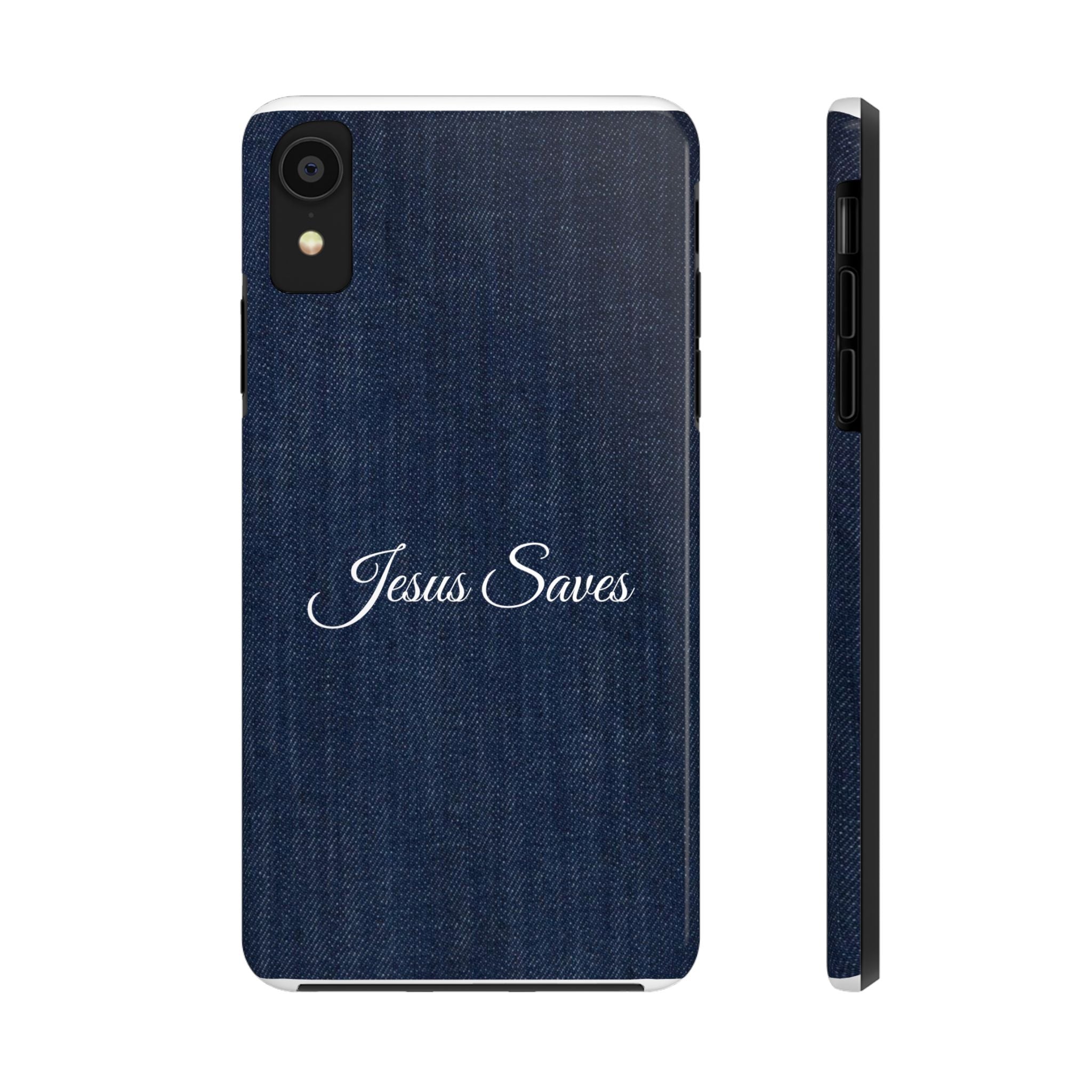 Jesus Saves Denim Case