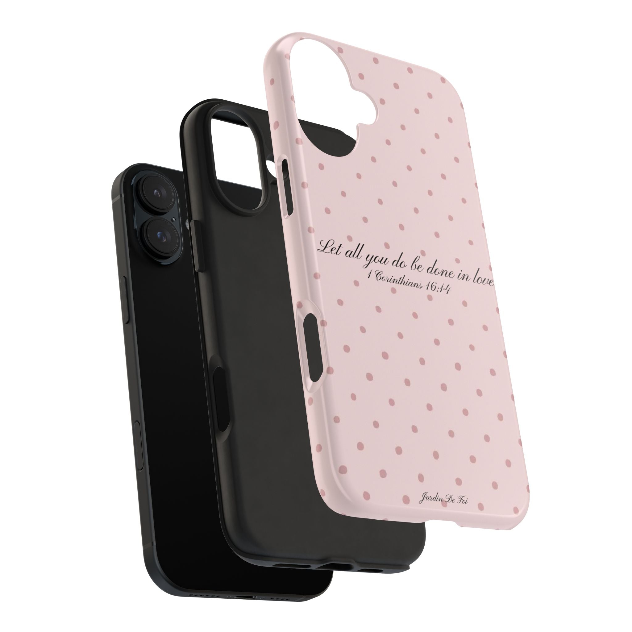 Pink Polka Dot Case