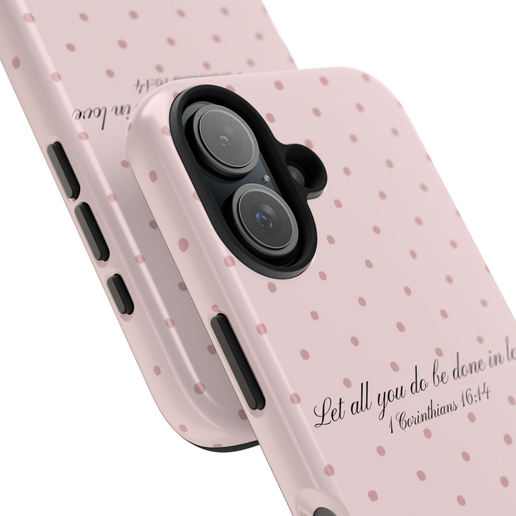 Pink Polka Dot Case