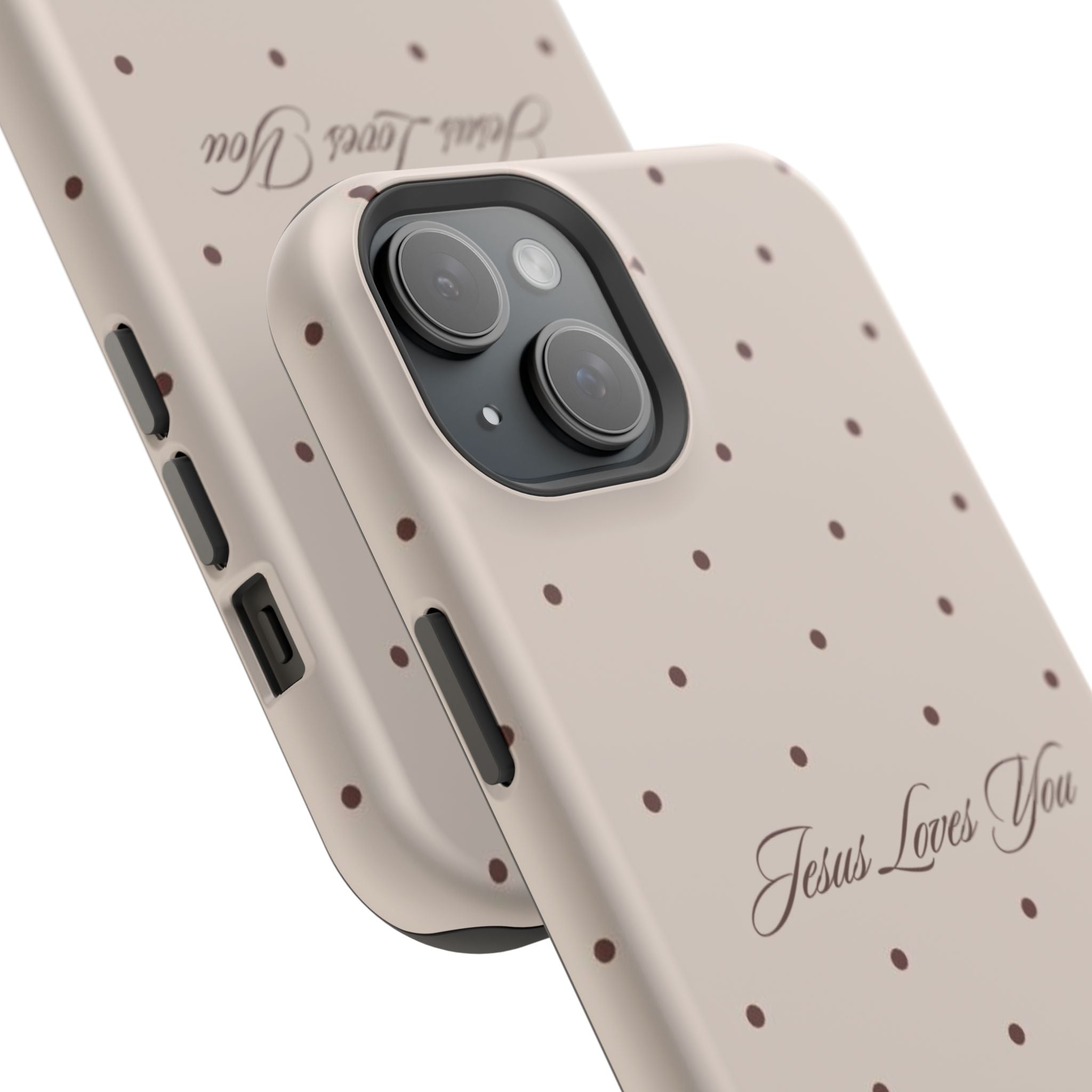 MagSafe Brown Polka Dot