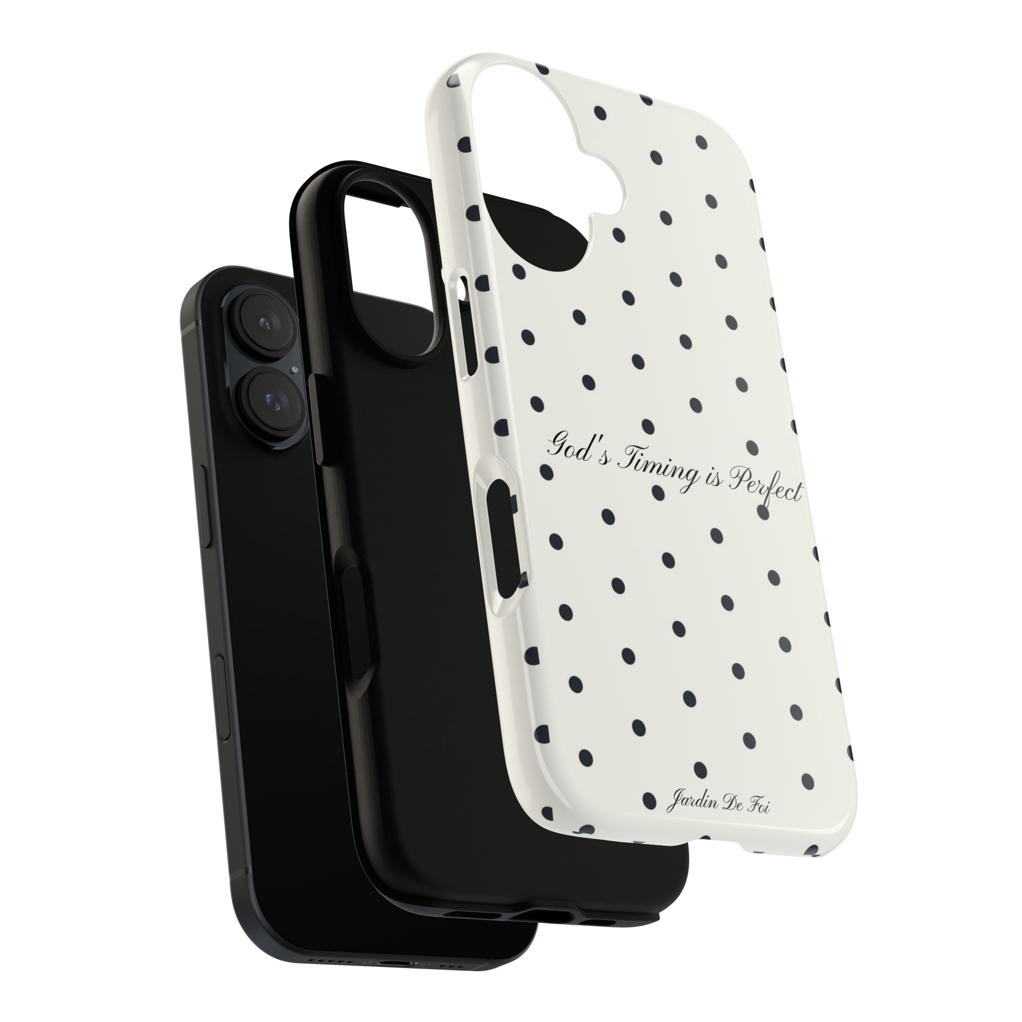 White Polka Dot Case