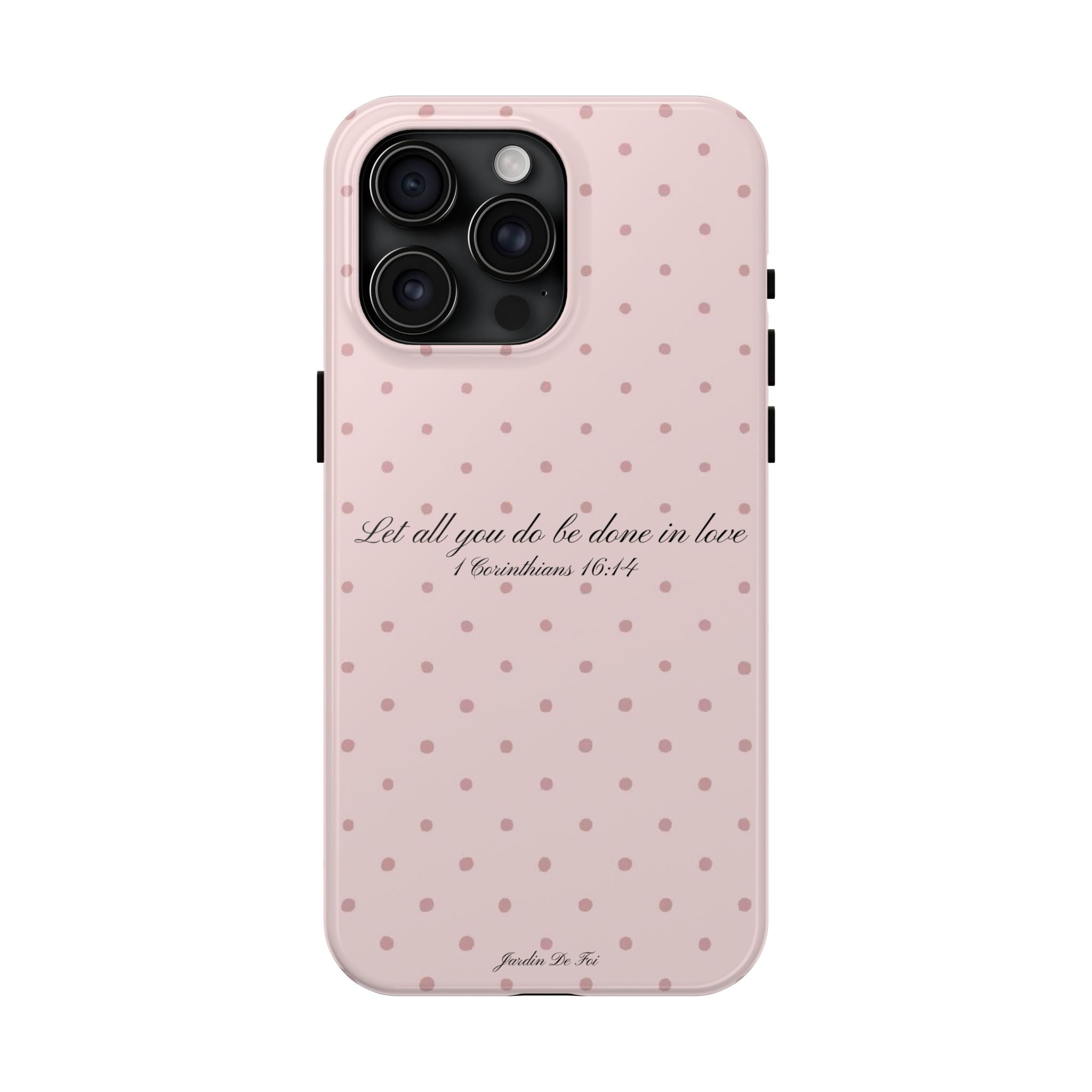 Pink Polka Dot Case