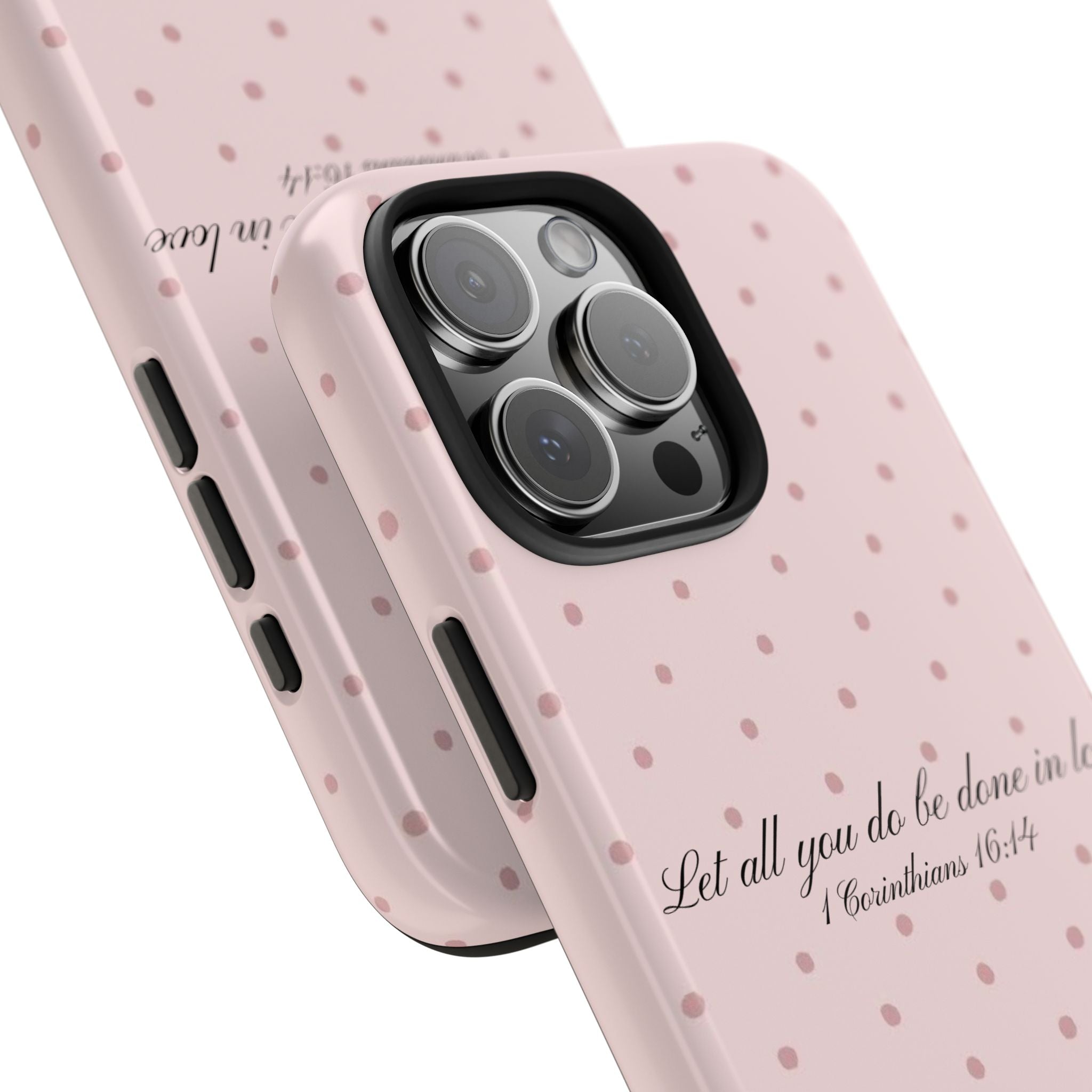 Pink Polka Dot Case