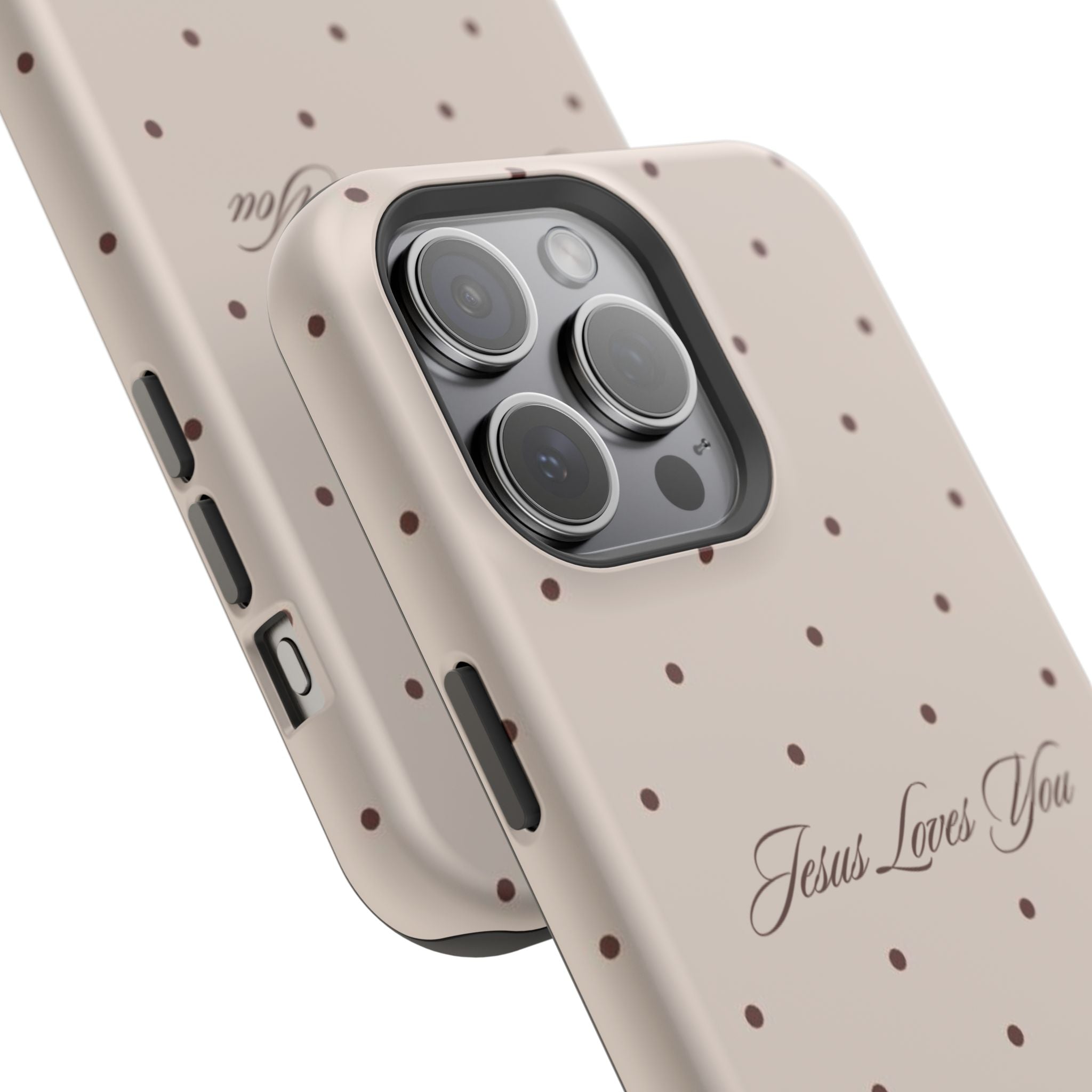 MagSafe Brown Polka Dot