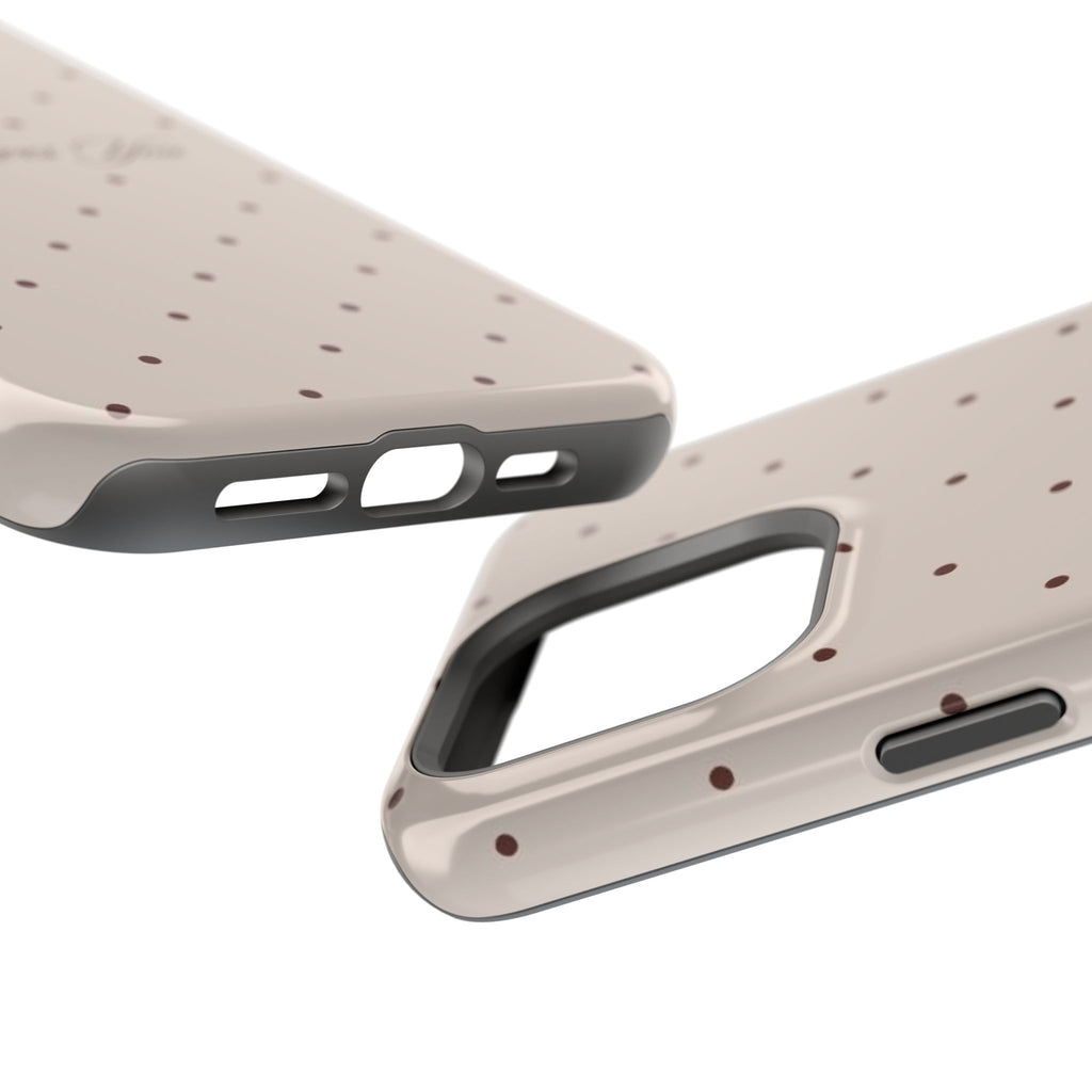 MagSafe Brown Polka Dot