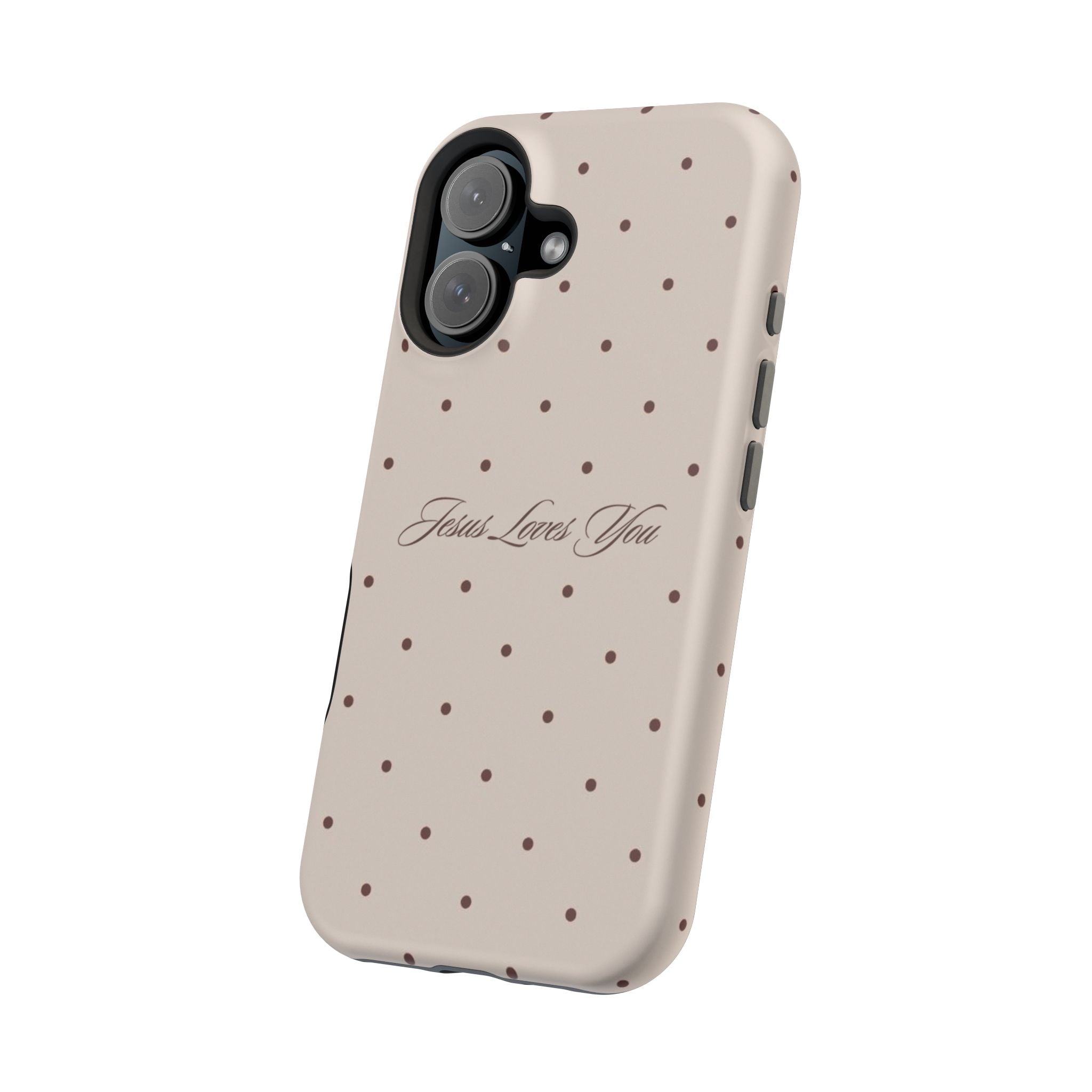 MagSafe Brown Polka Dot