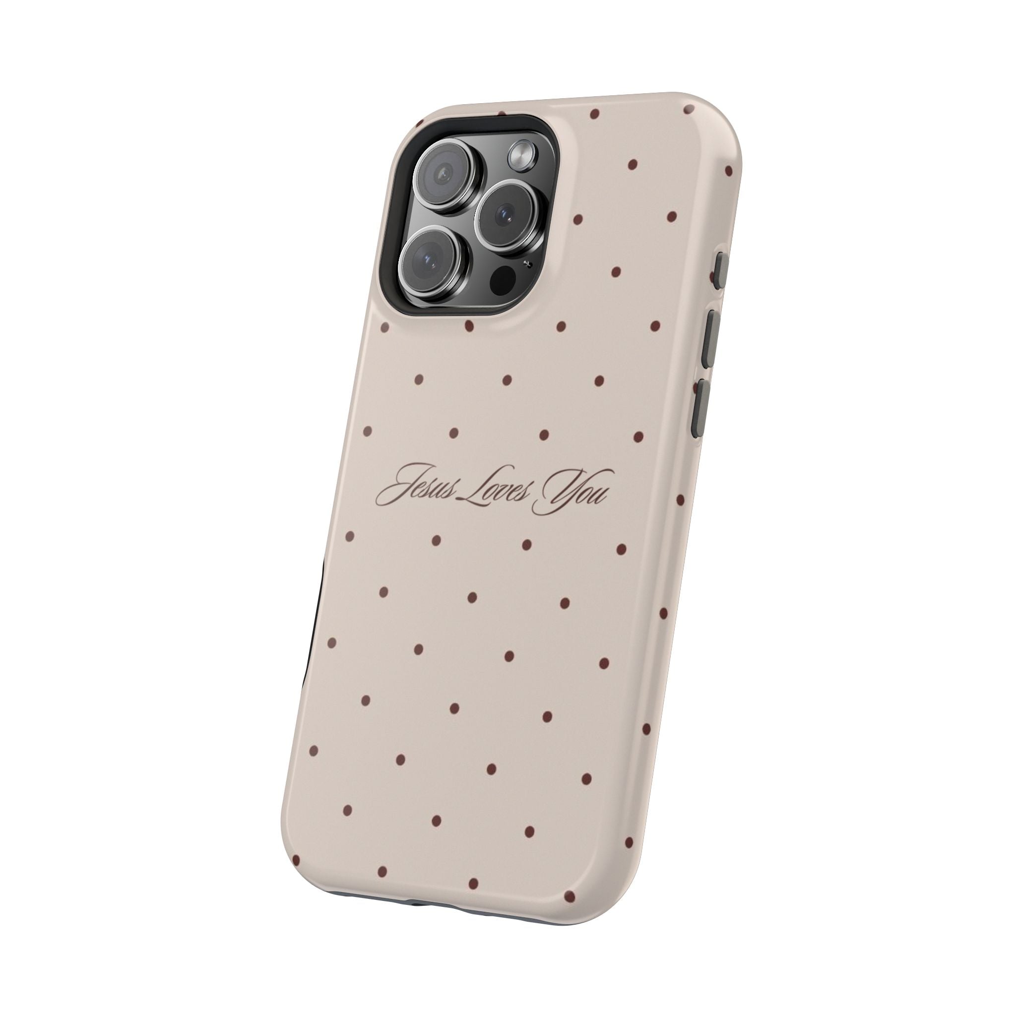 MagSafe Brown Polka Dot