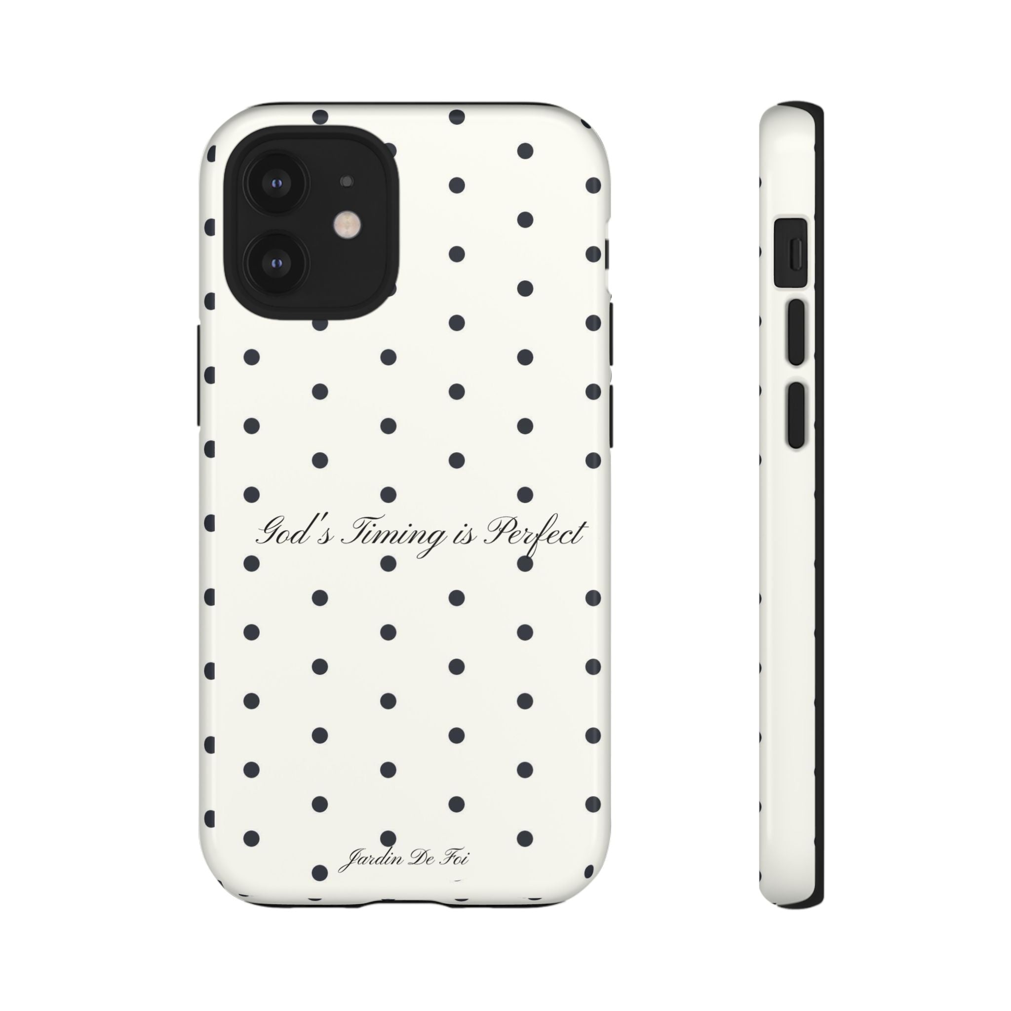 White Polka Dot Case