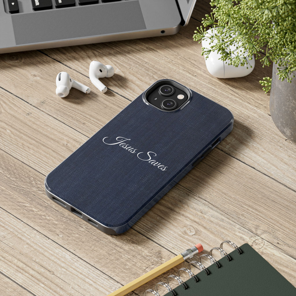 Jesus Saves Denim Case