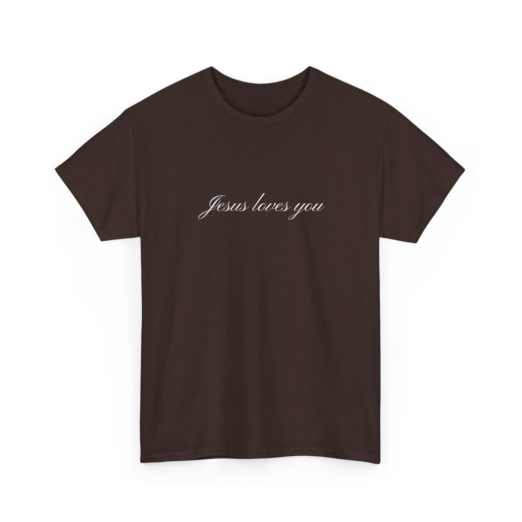 Jesus loves you tee