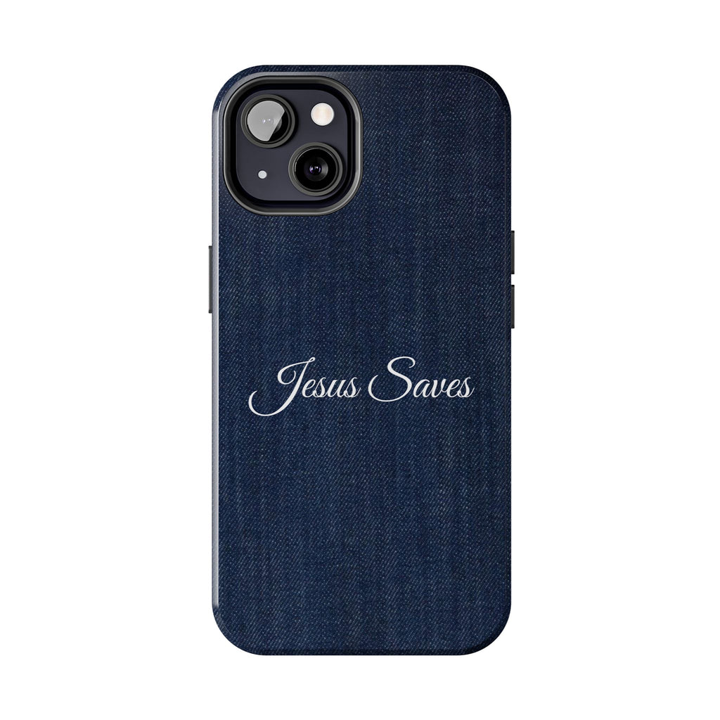 Jesus Saves Denim Case