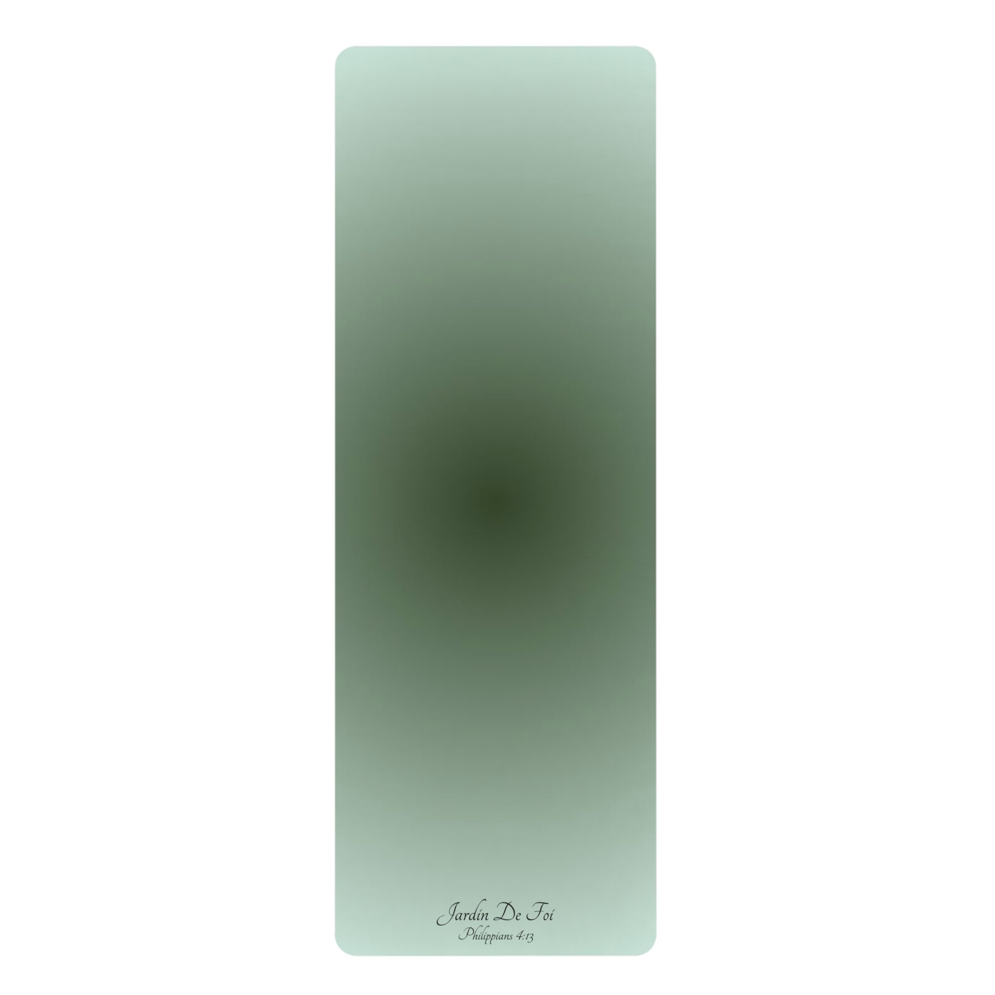 Green Rubber Yoga Mat