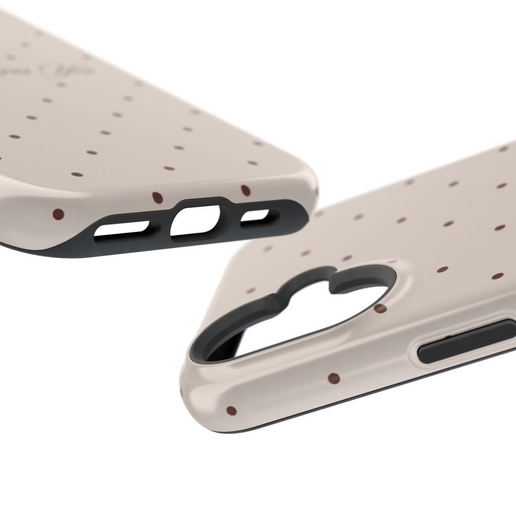 MagSafe Brown Polka Dot