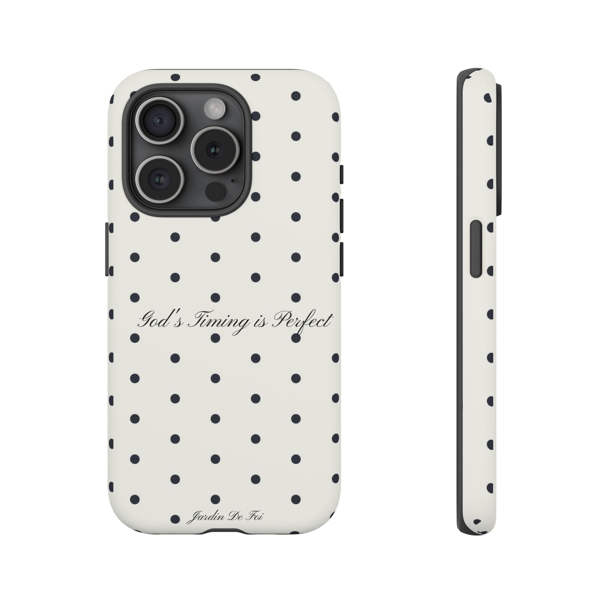 White Polka Dot Case