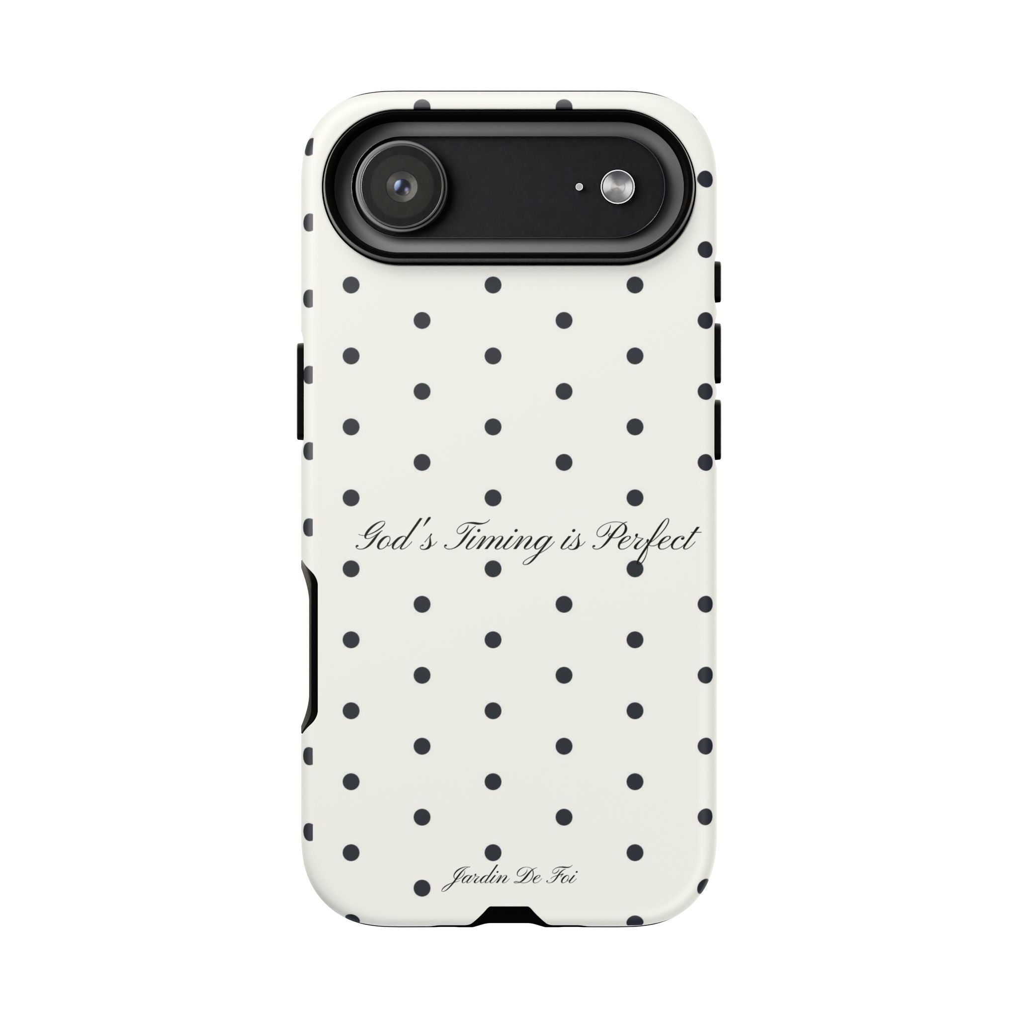 White Polka Dot Case