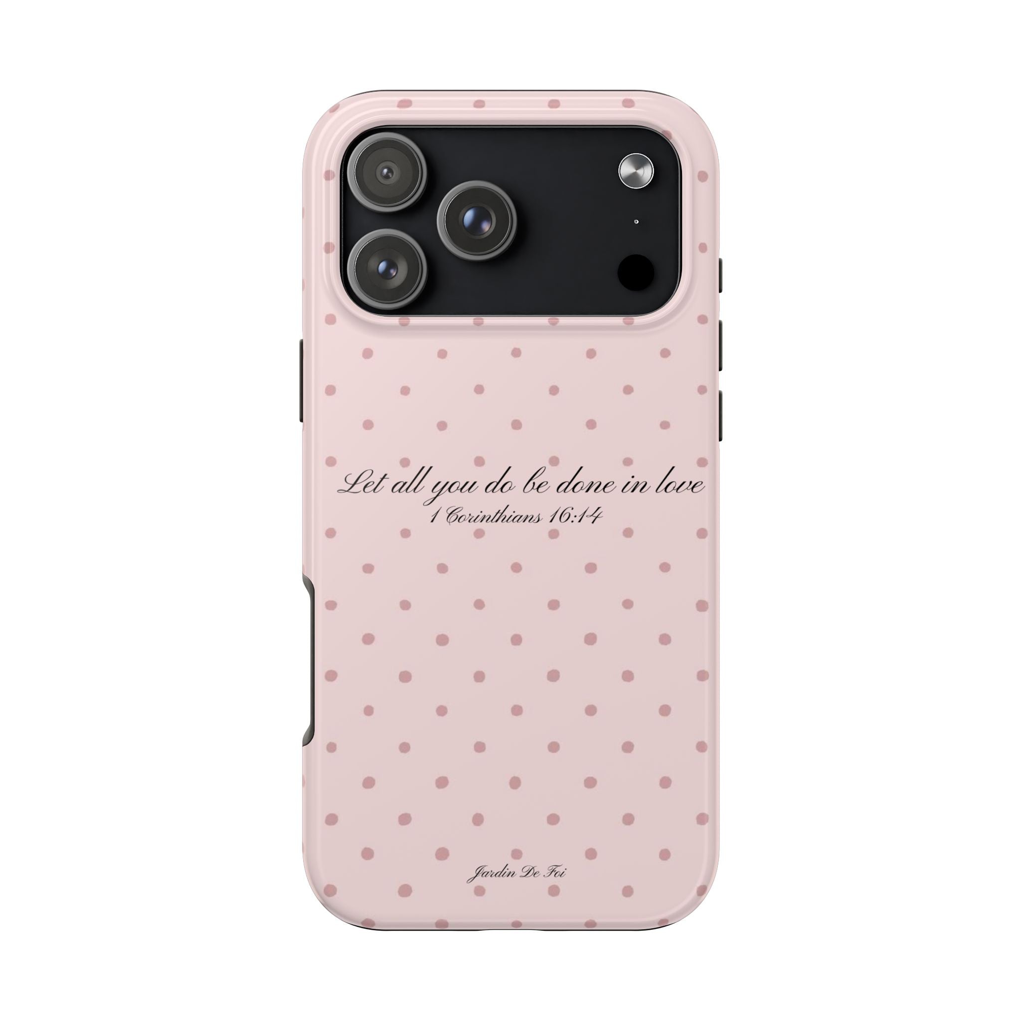Pink Polka Dot Case