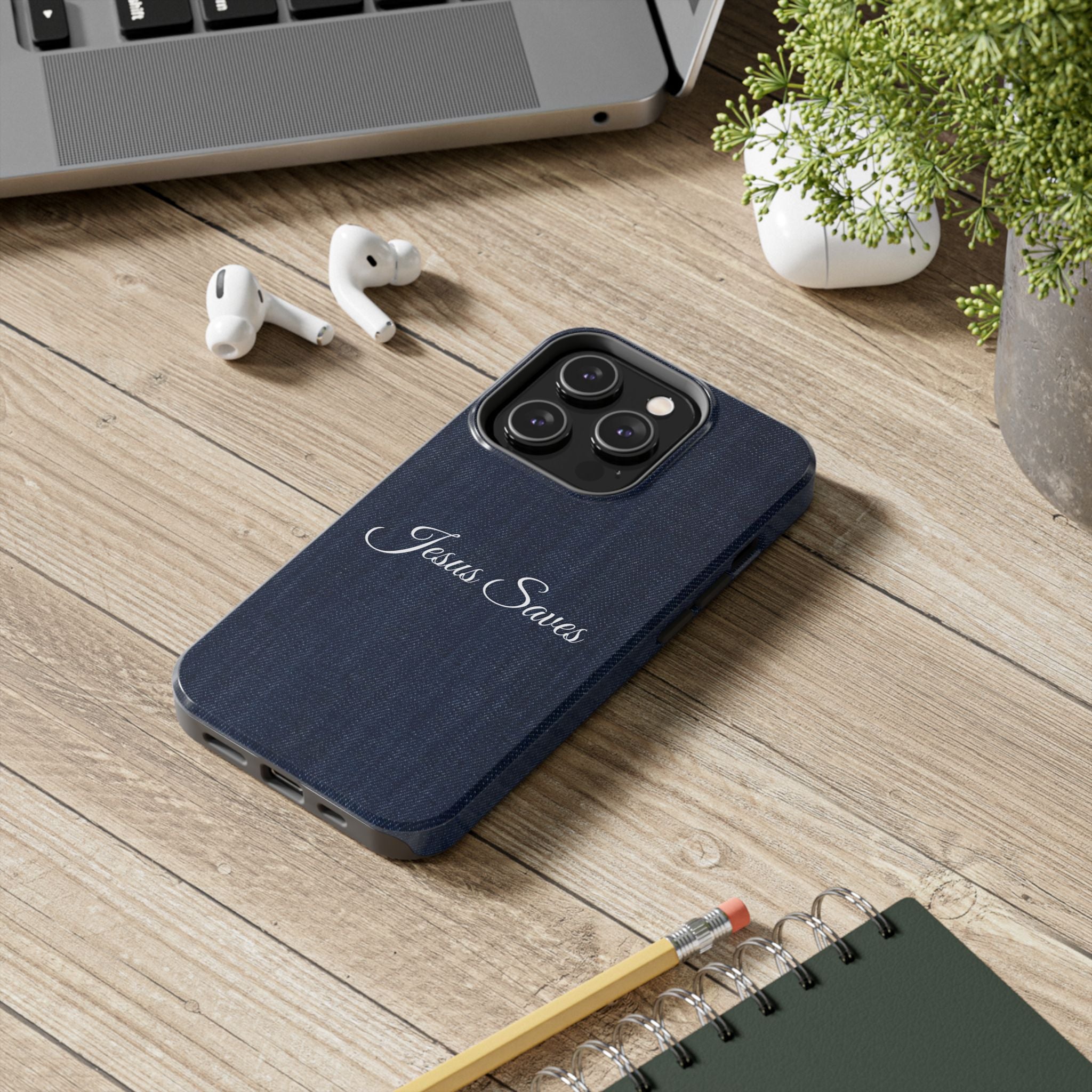 Jesus Saves Denim Case