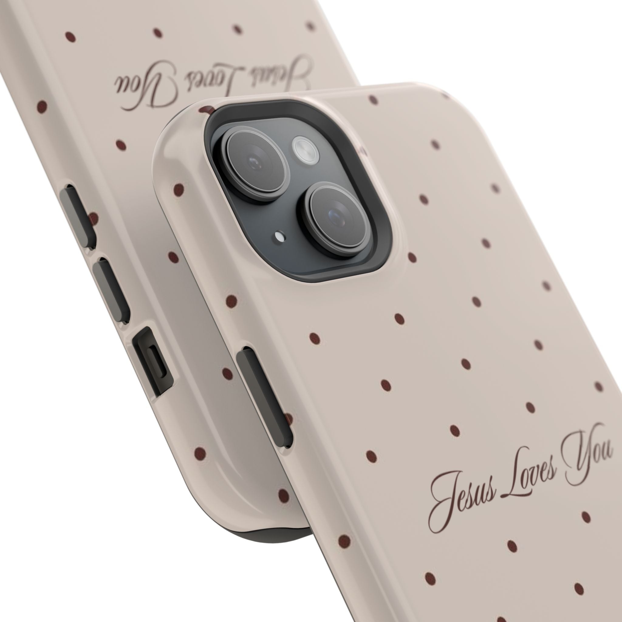 MagSafe Brown Polka Dot