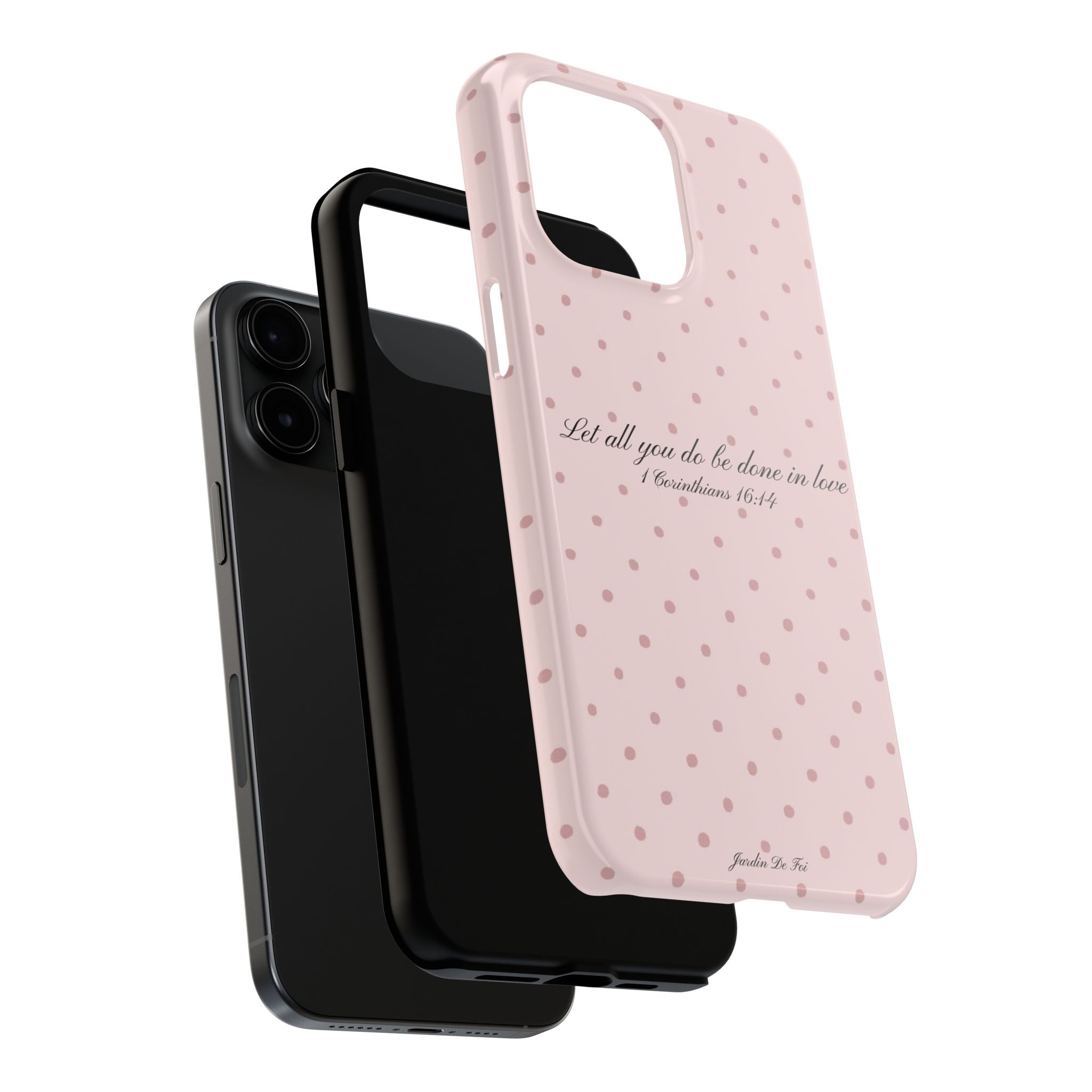 Pink Polka Dot Case