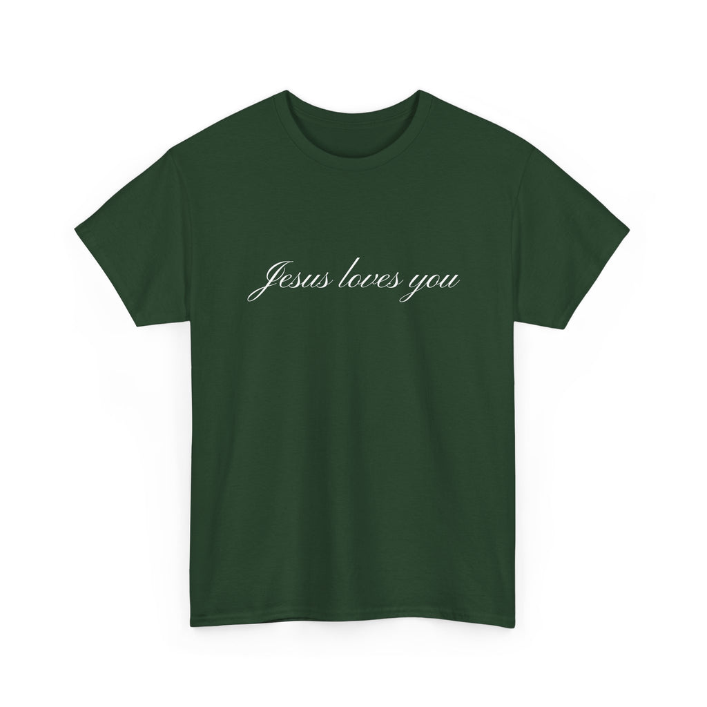 Jesus loves you tee
