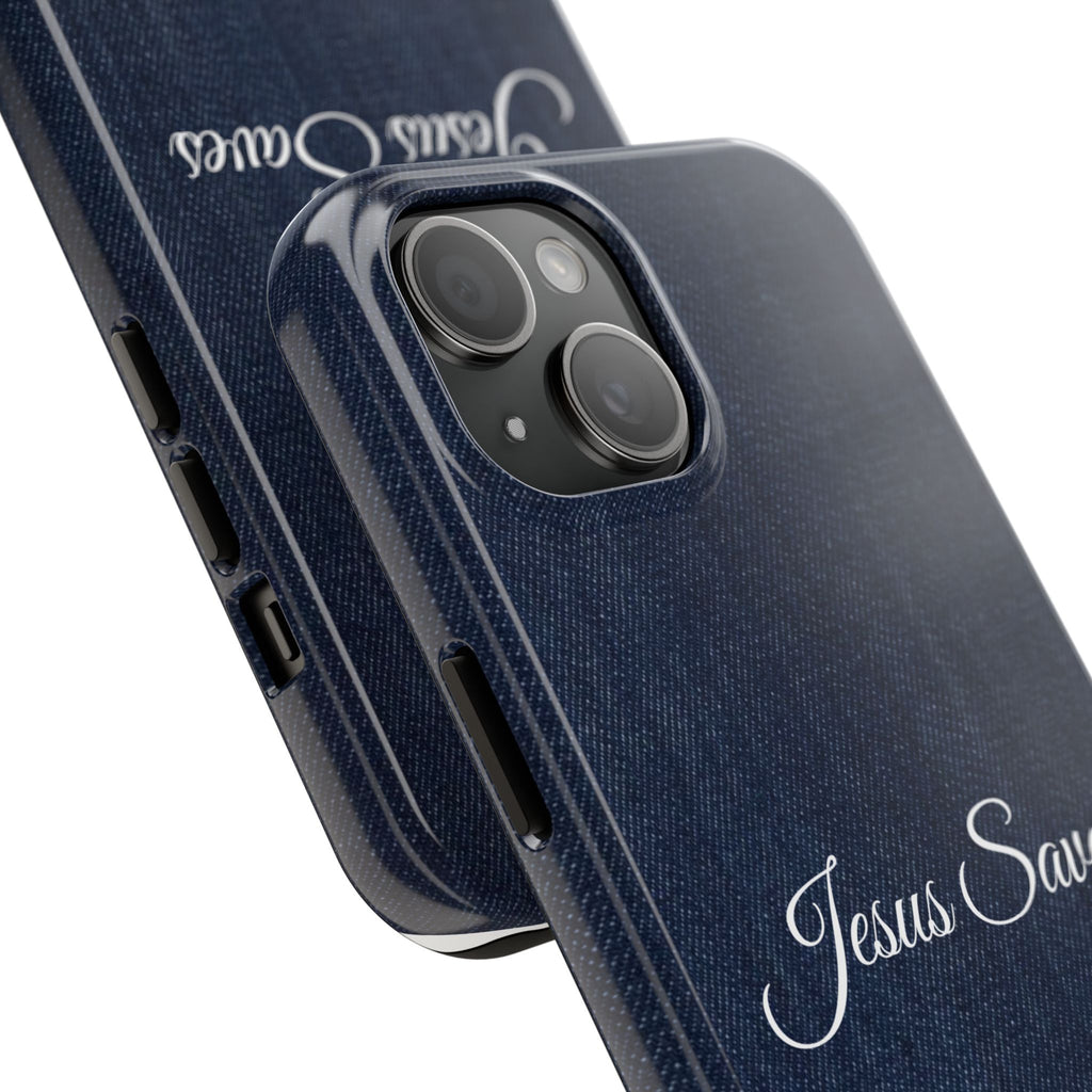 Jesus Saves Denim Case