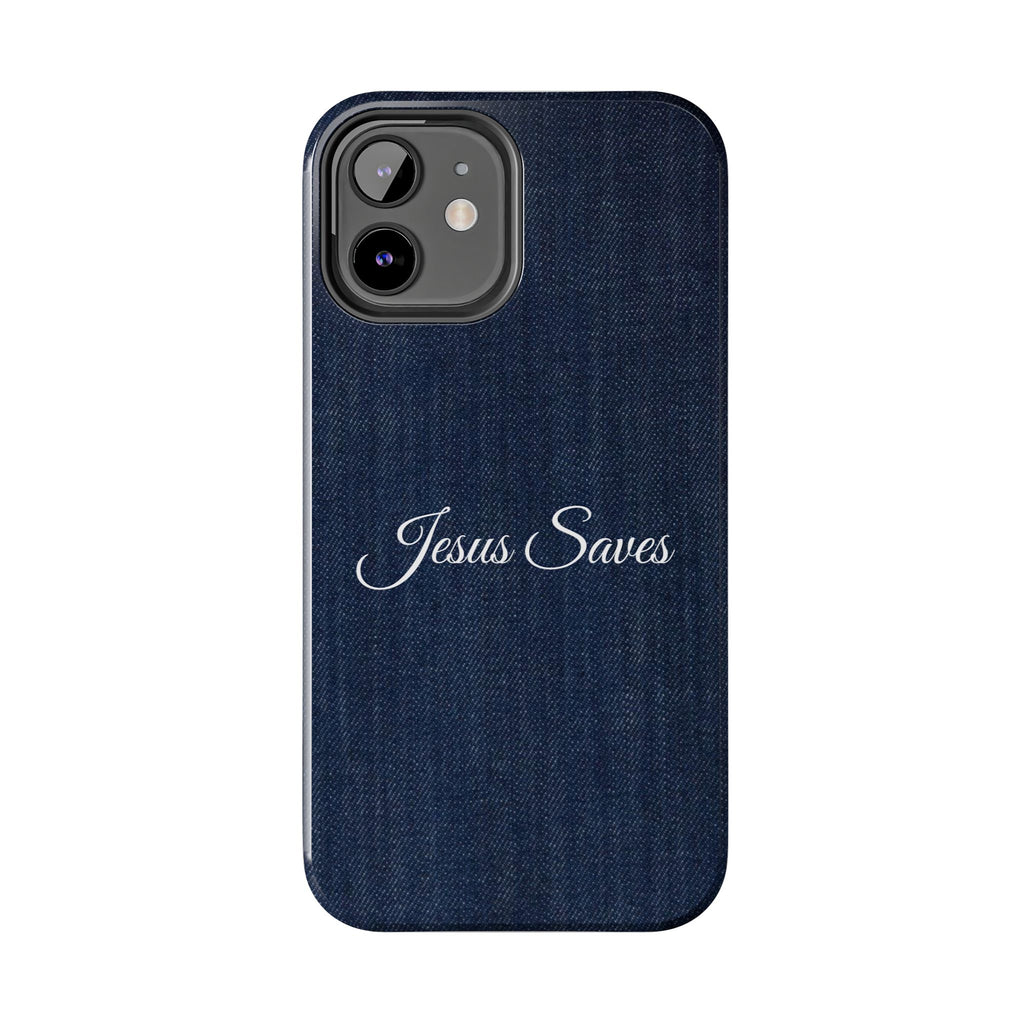 Jesus Saves Denim Case
