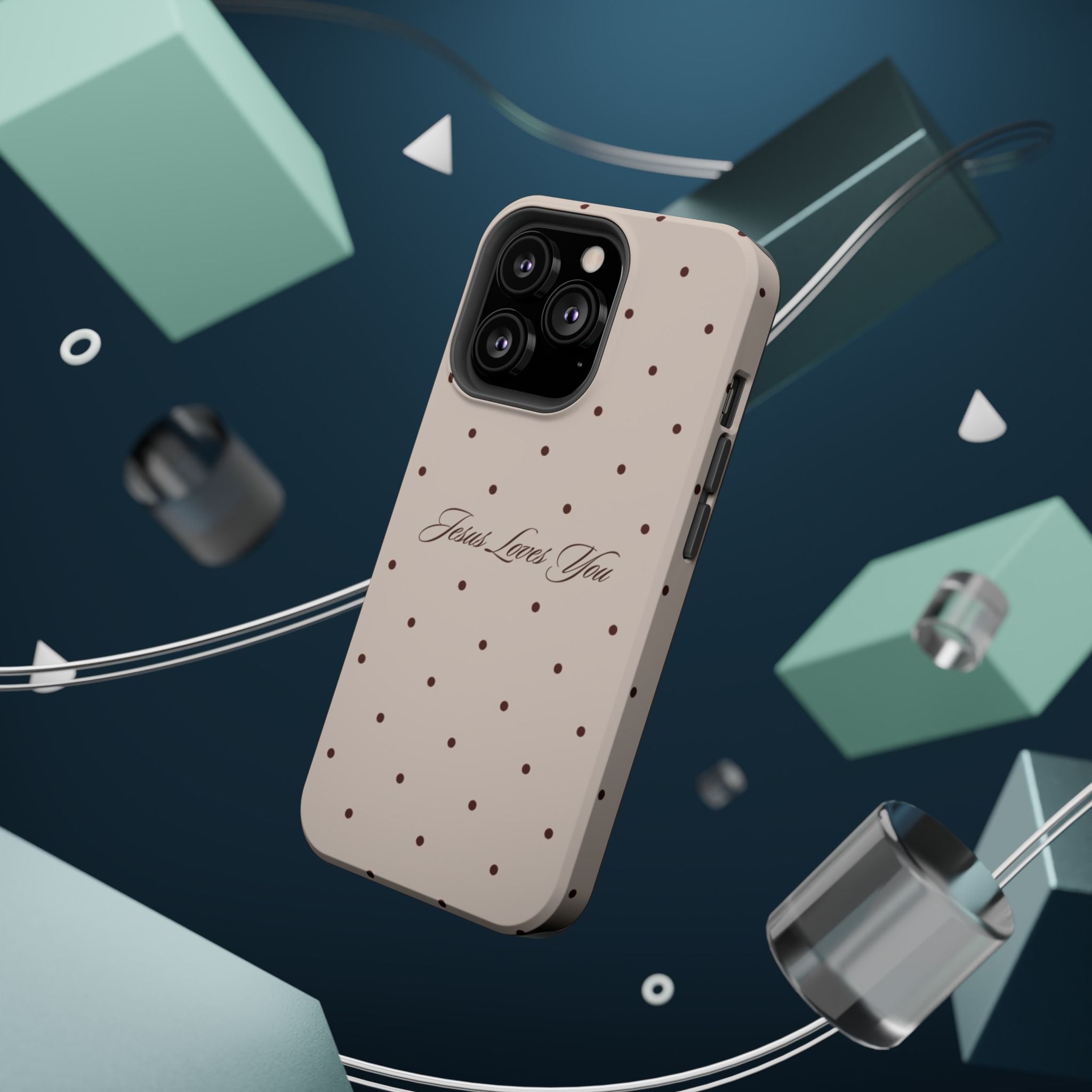 MagSafe Brown Polka Dot
