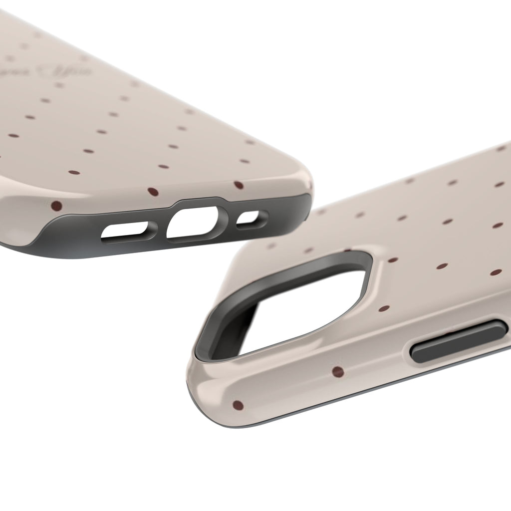 MagSafe Brown Polka Dot