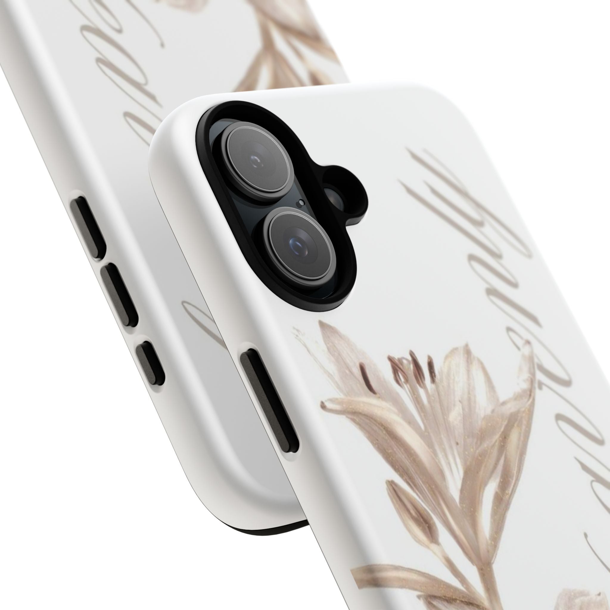 Floral 'Heavenly' Phone Case — Elegant Lily Protective Cover