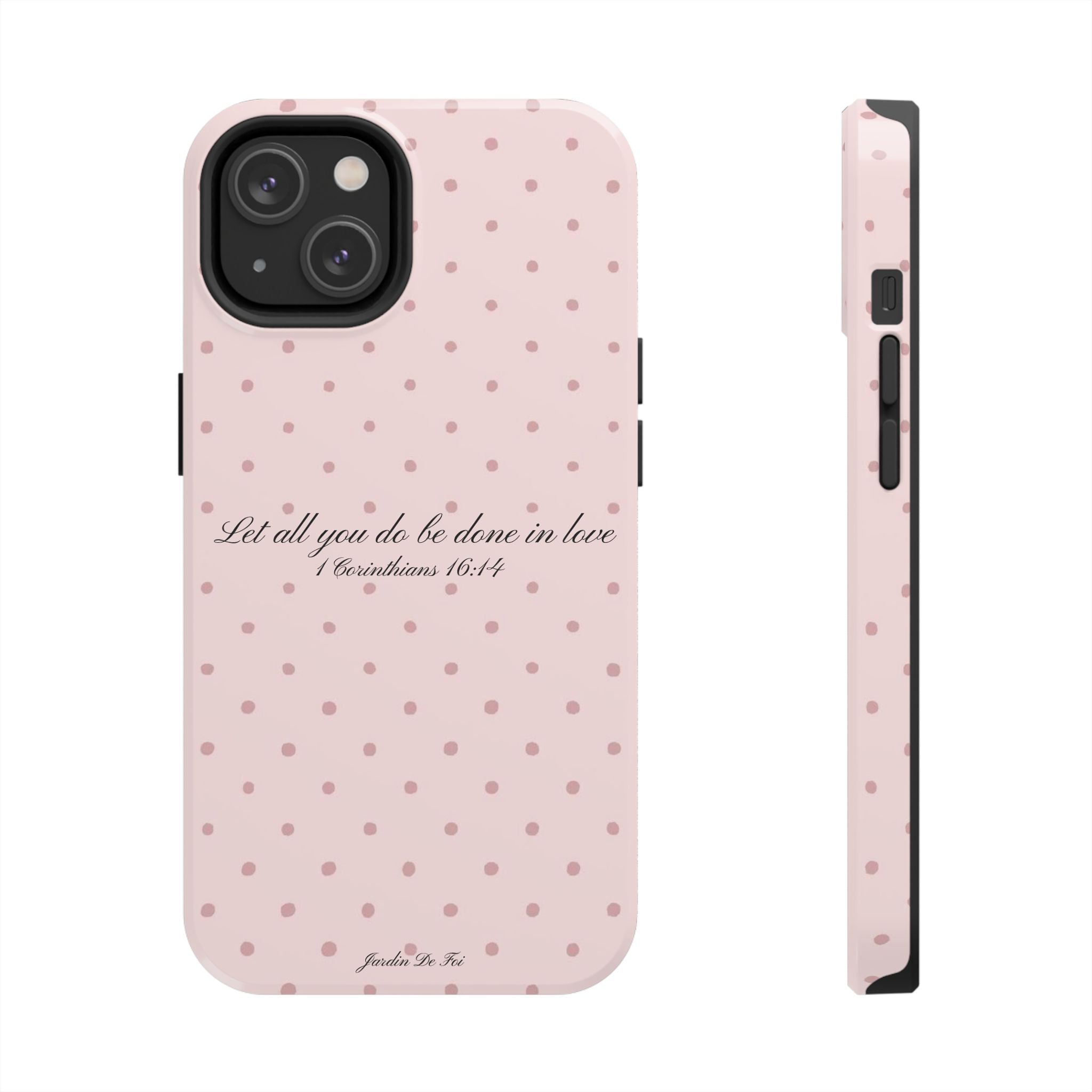 Pink Polka Dot Case