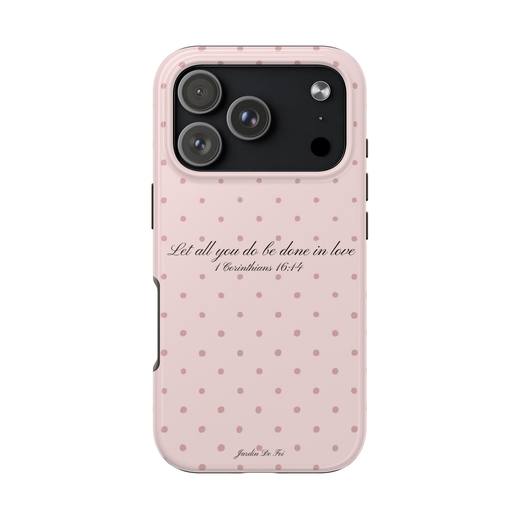 Pink Polka Dot Case