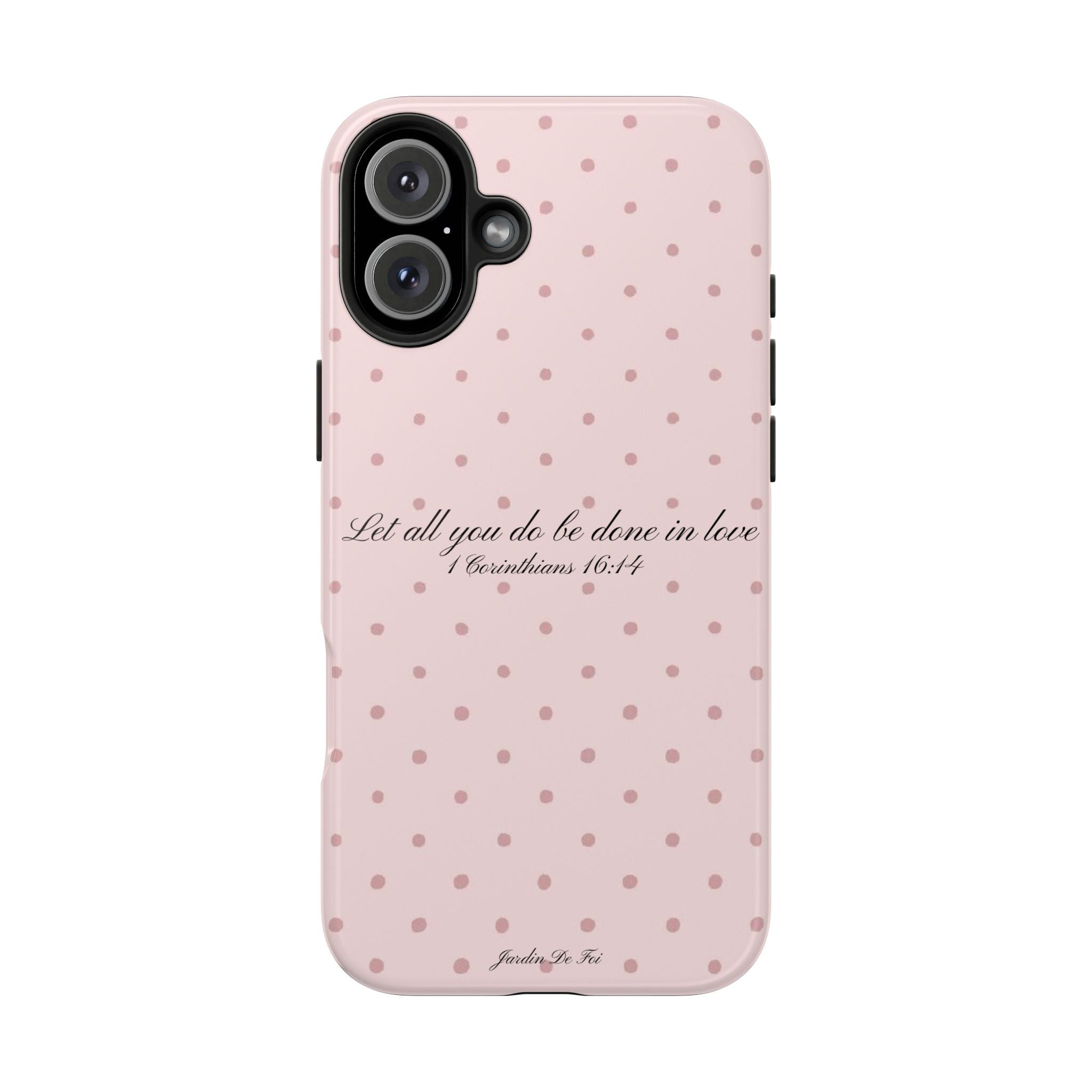 Pink Polka Dot Case