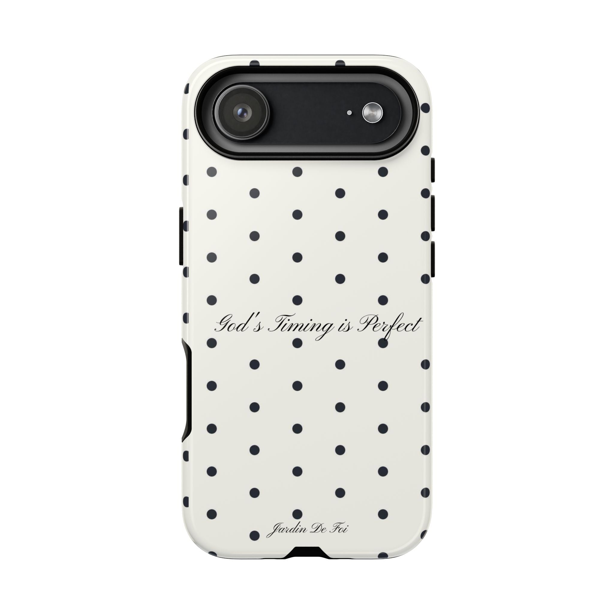 White Polka Dot Case