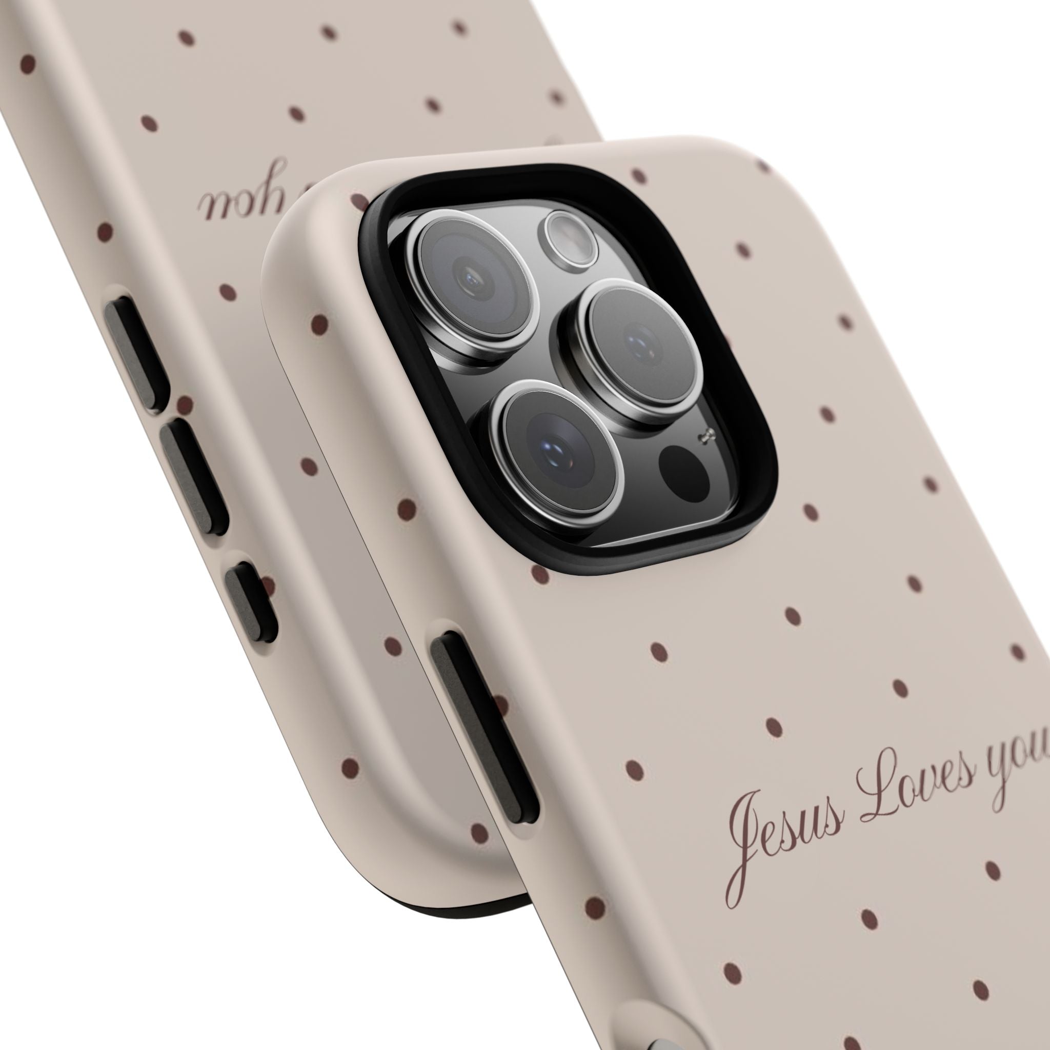 Brown Polka Dot Case