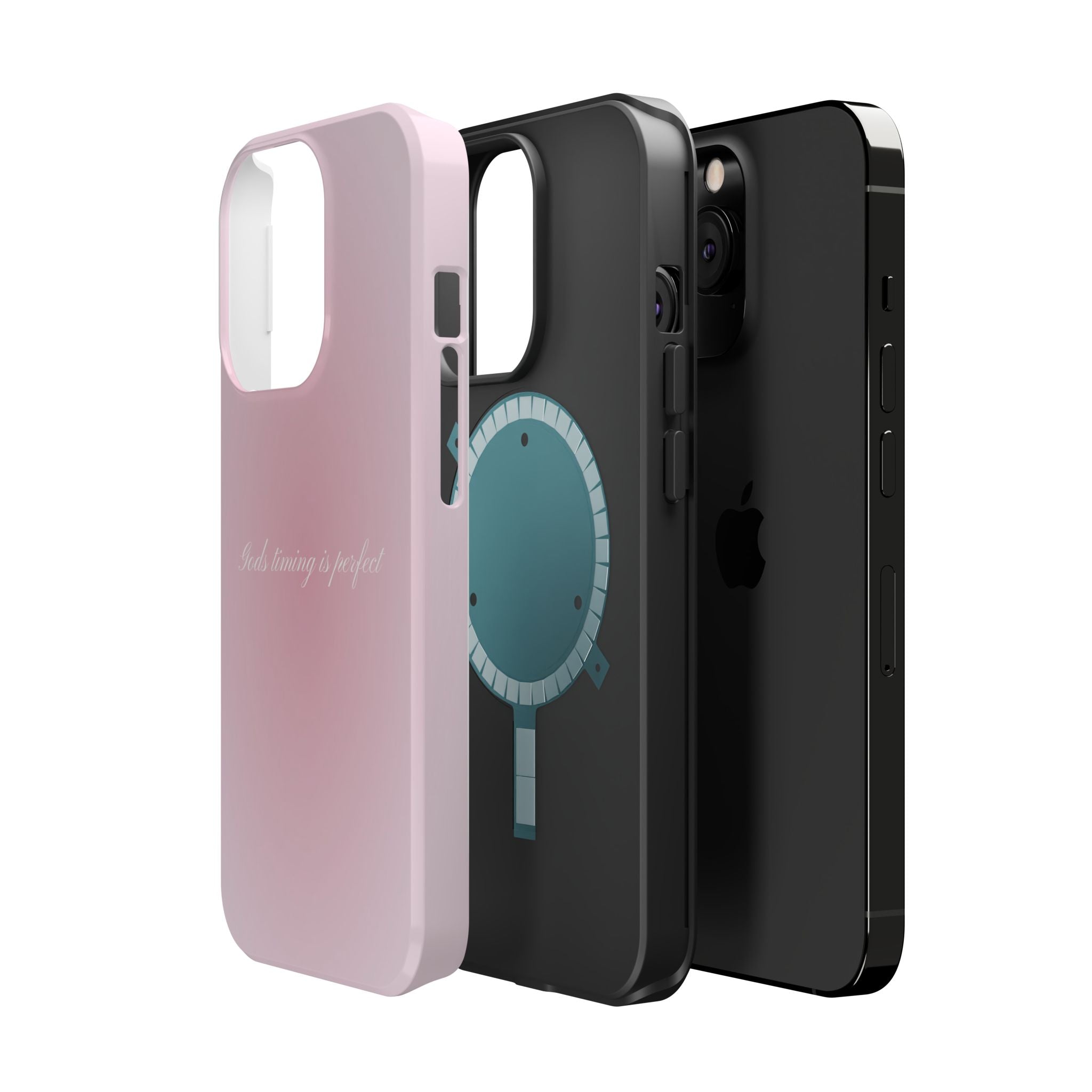 Magnetic impact-resistant case