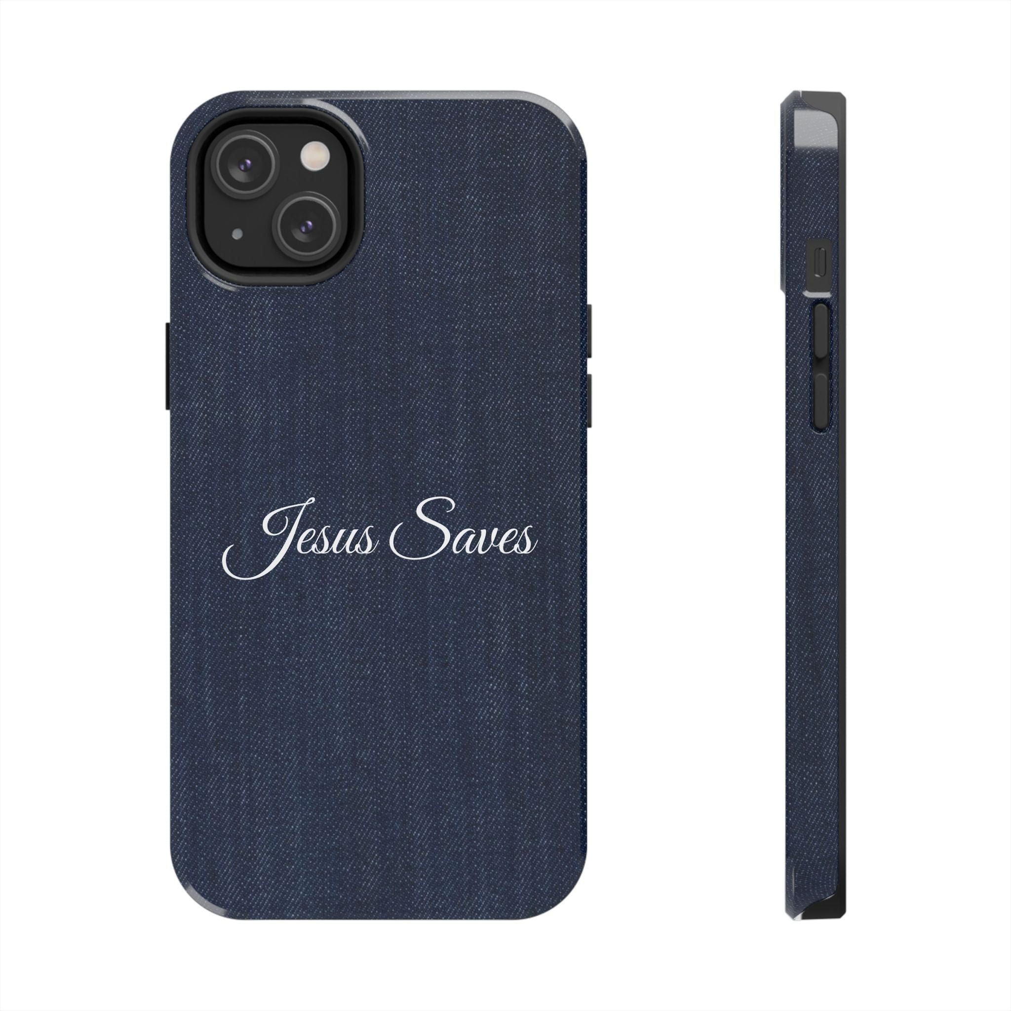 Jesus Saves Denim Case
