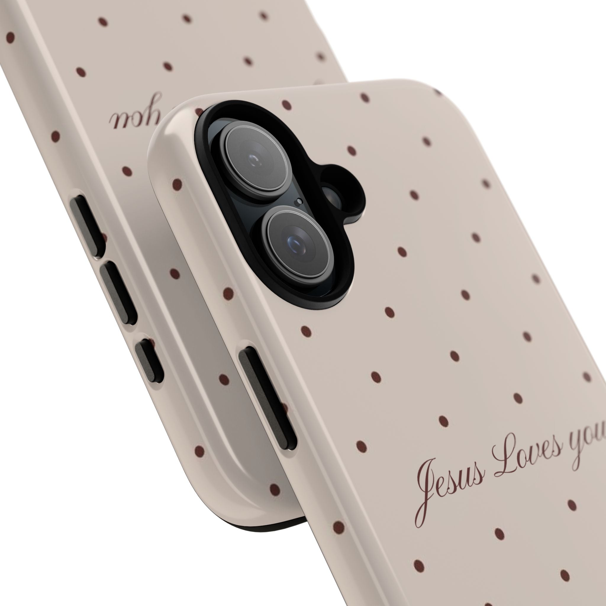 Brown Polka Dot Case