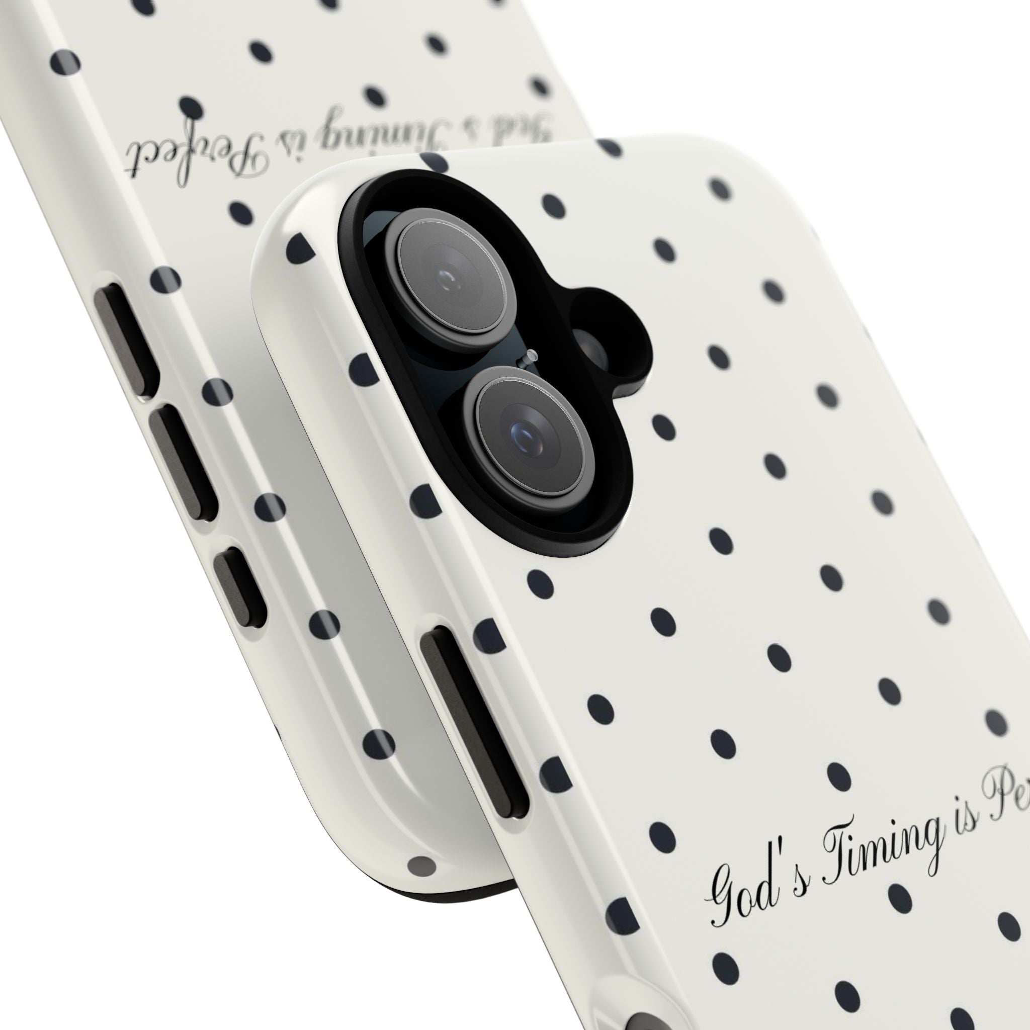 White Polka Dot Case