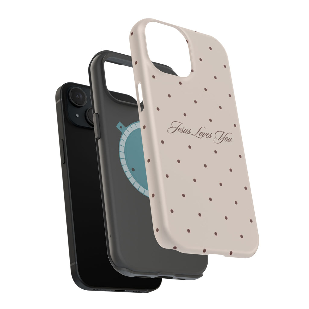 MagSafe Brown Polka Dot