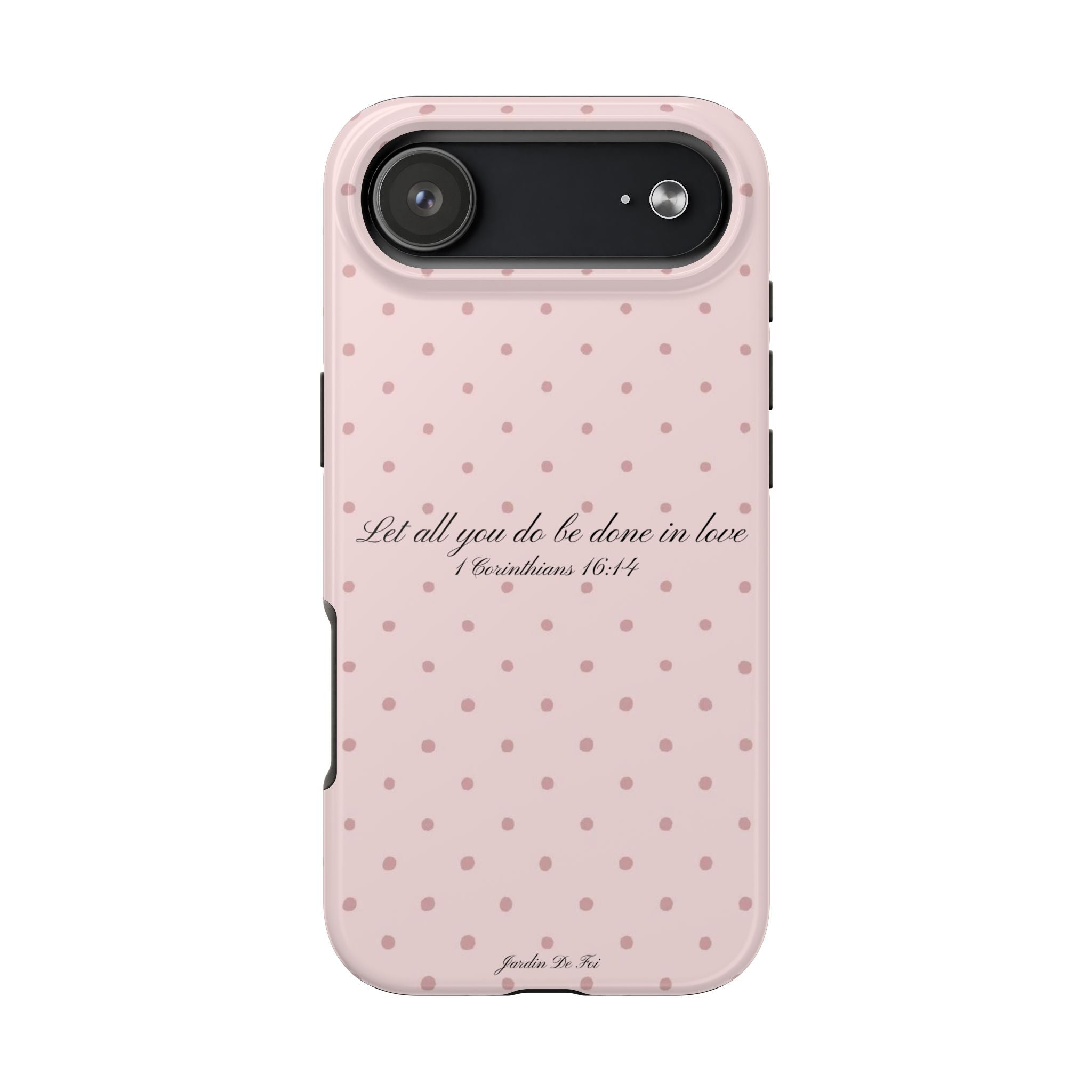 Pink Polka Dot Case